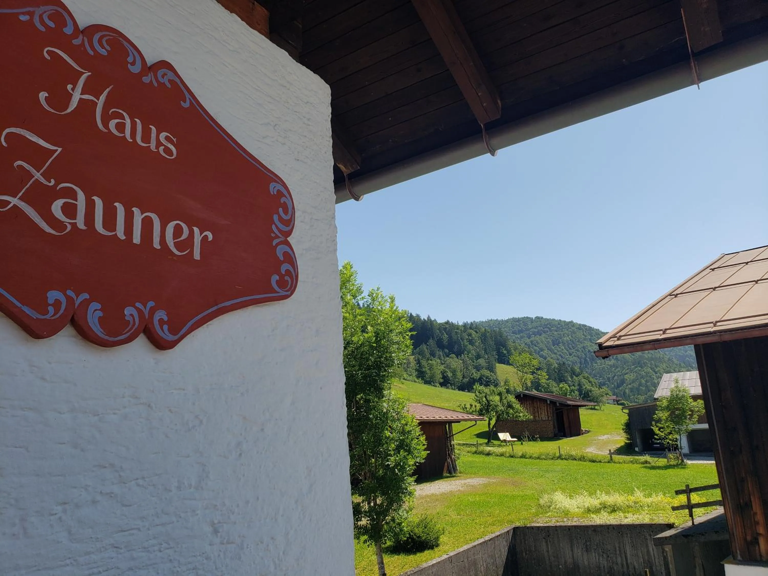 View (from property/room) in Haus Zauner