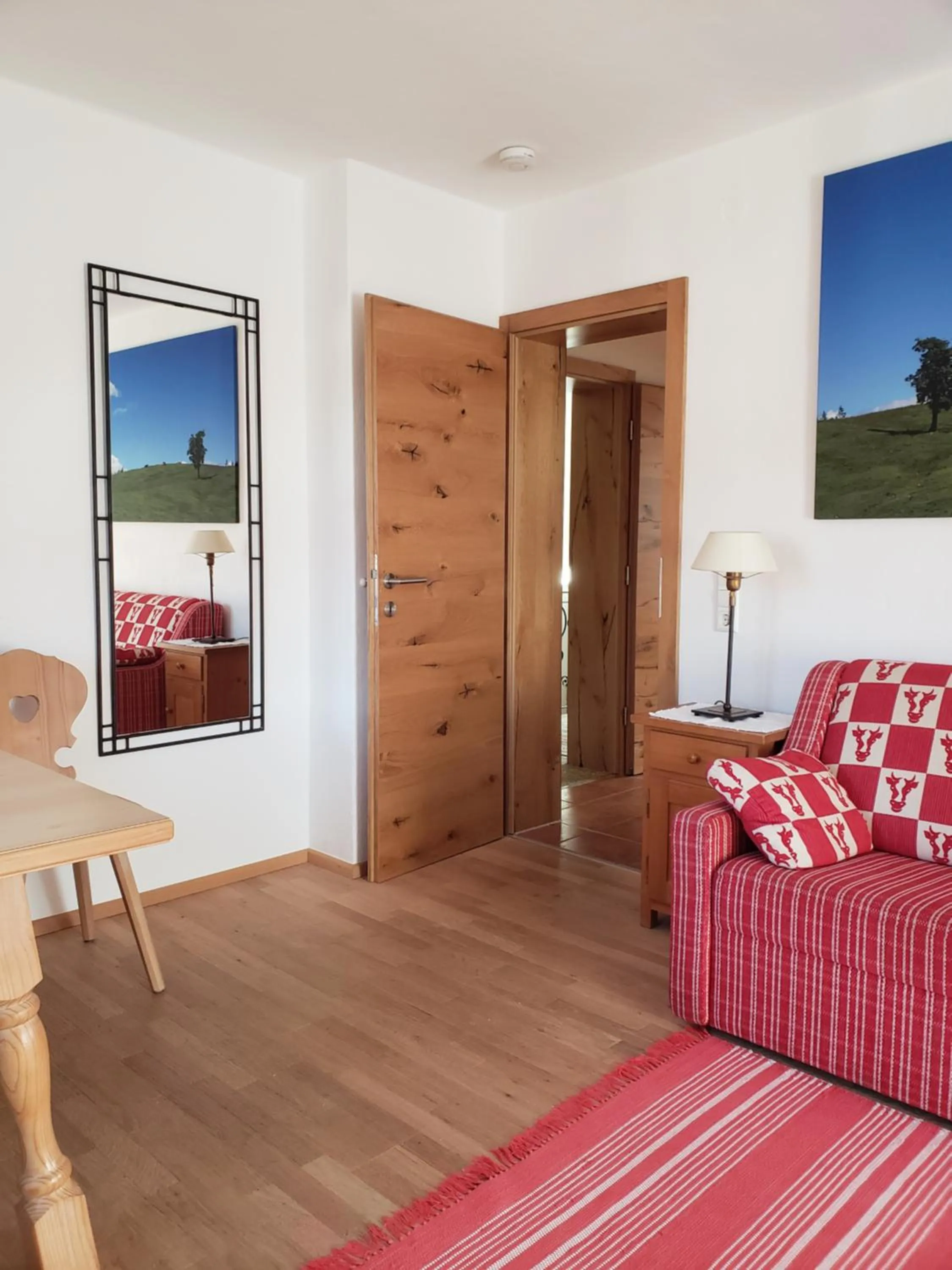 Living room, Bed in Haus Zauner