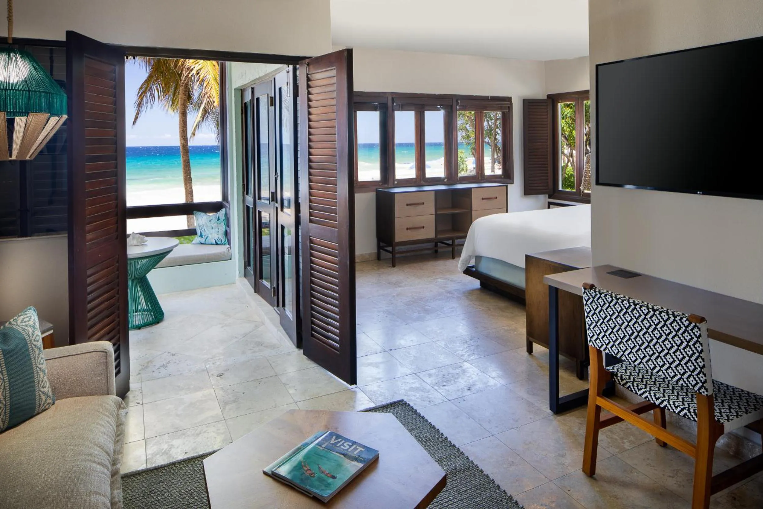 Bed in Carambola Beach Resort St. Croix, US Virgin Islands