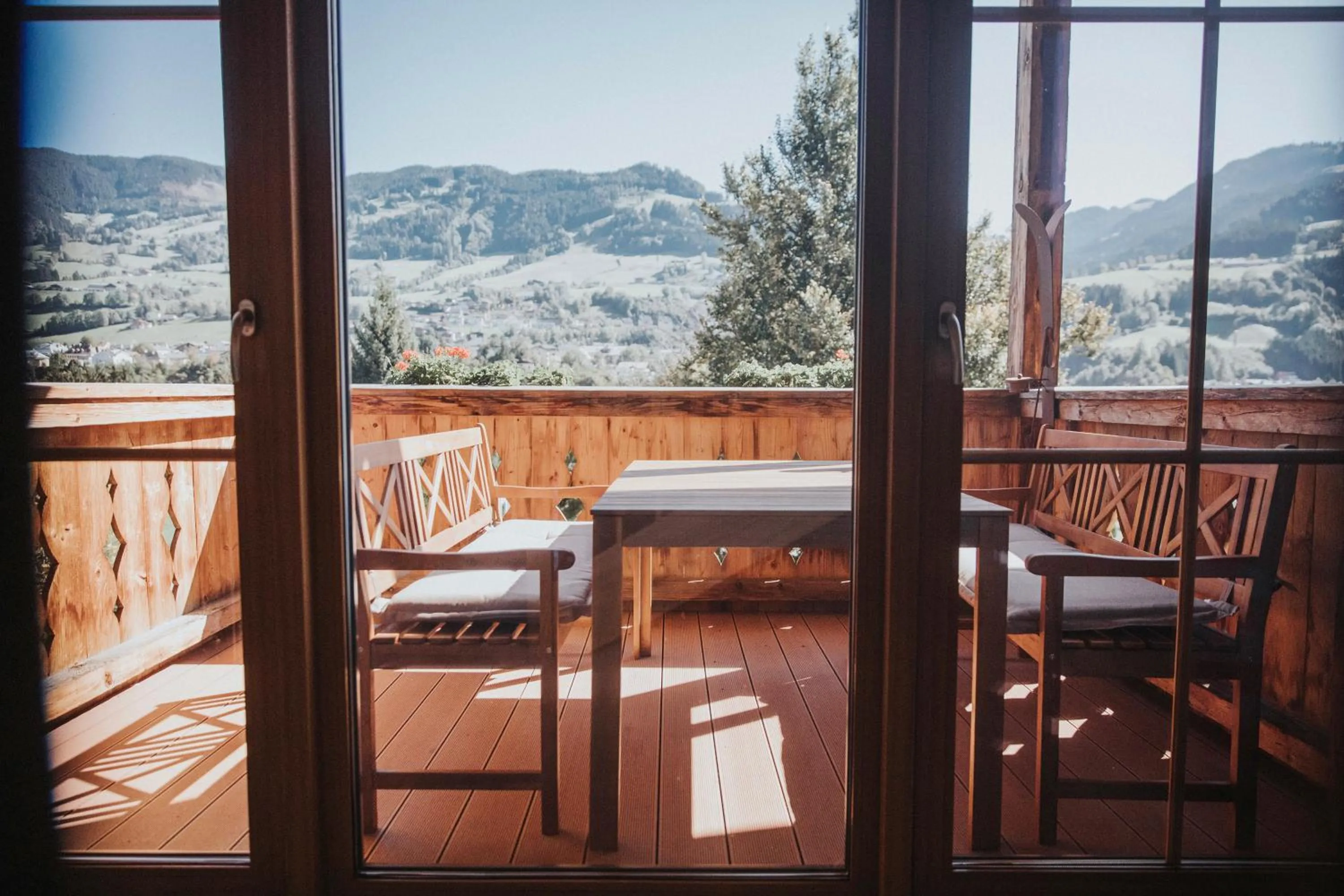 Balcony/Terrace in Appartements Wieshof
