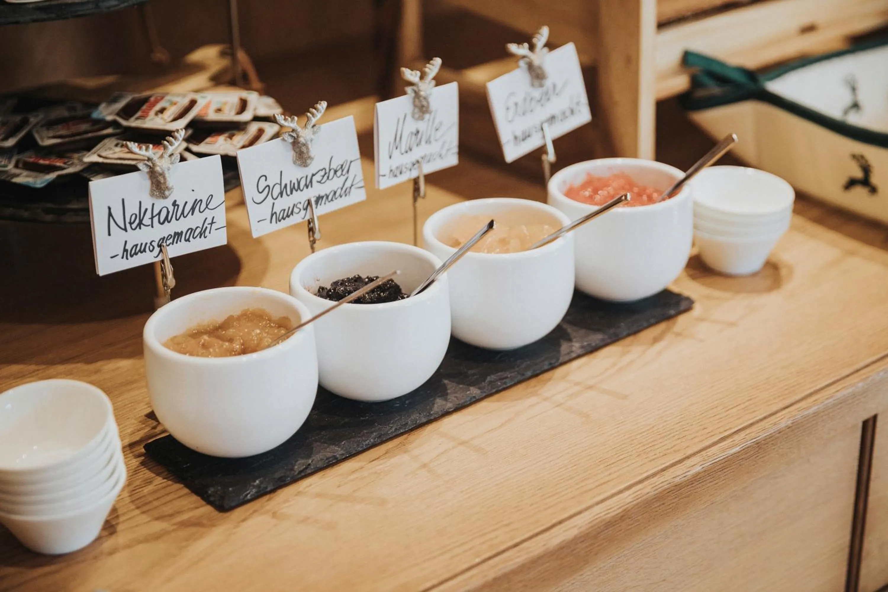 Food and drinks in Appartements Wieshof