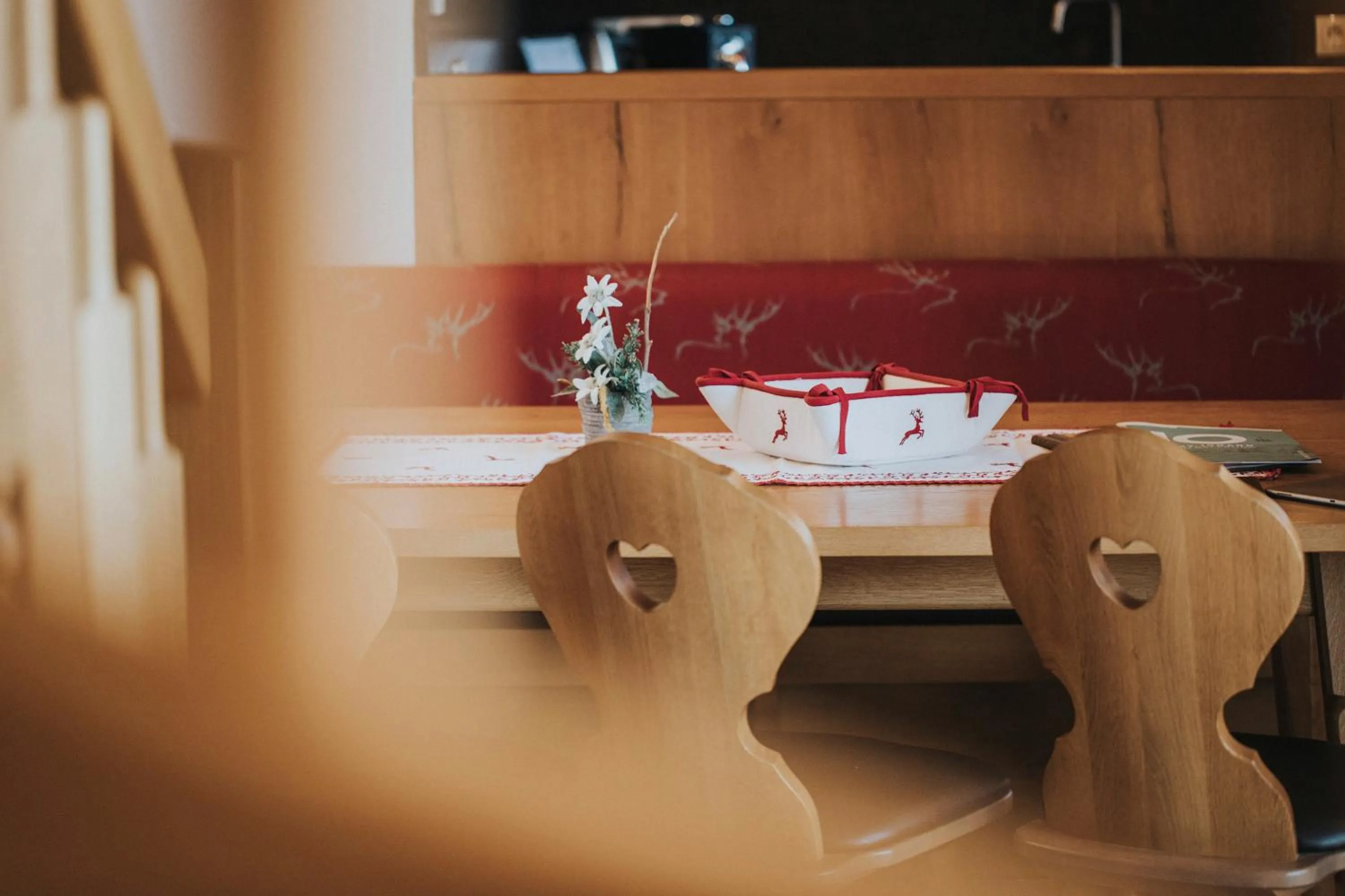 Kitchen or kitchenette in Appartements Wieshof