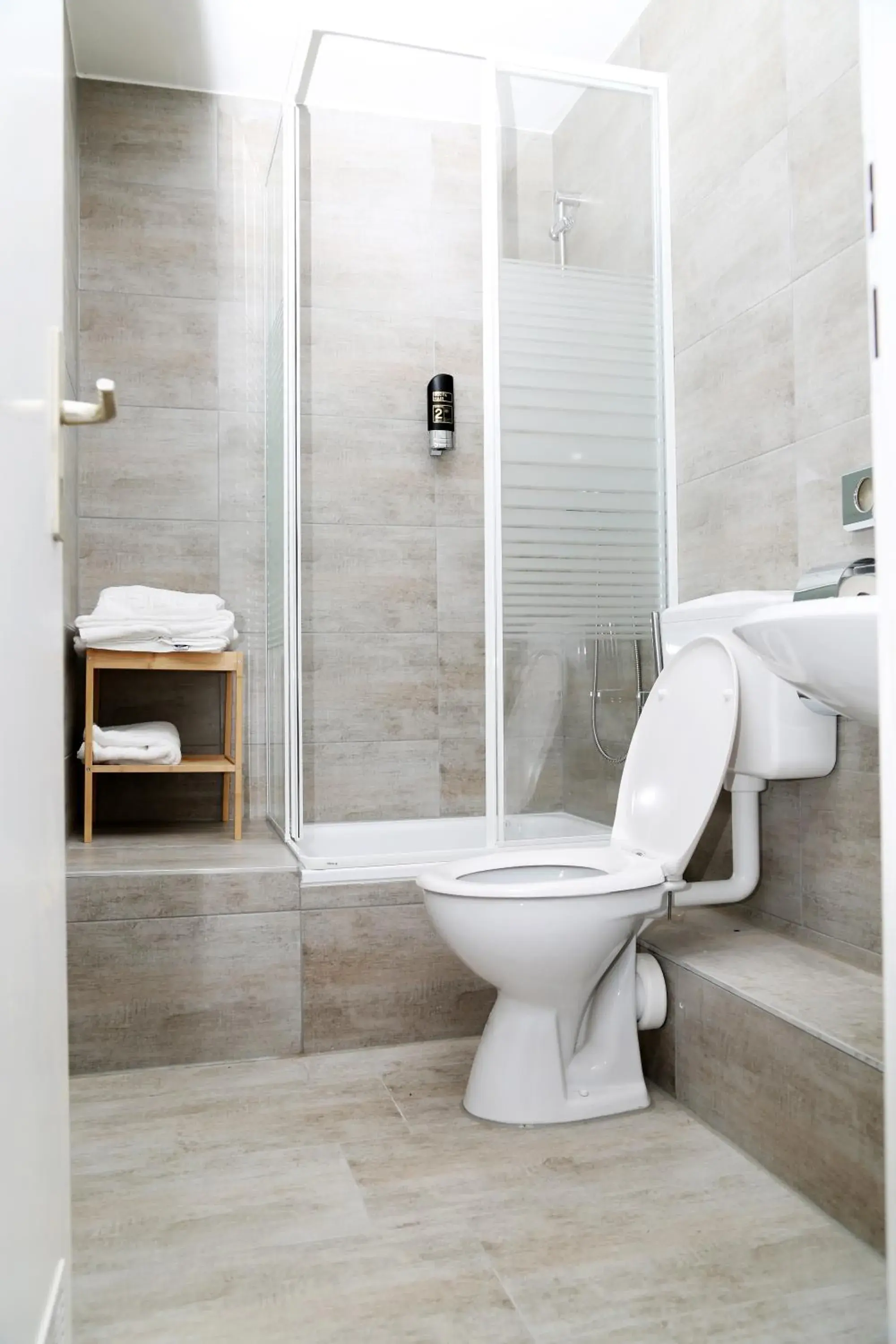 Single Room with Shared Shower and Toilet in Main Hotel Frankfurt City Single Room with Shared Shower and Toilet in Main Hotel Frankfurt City
