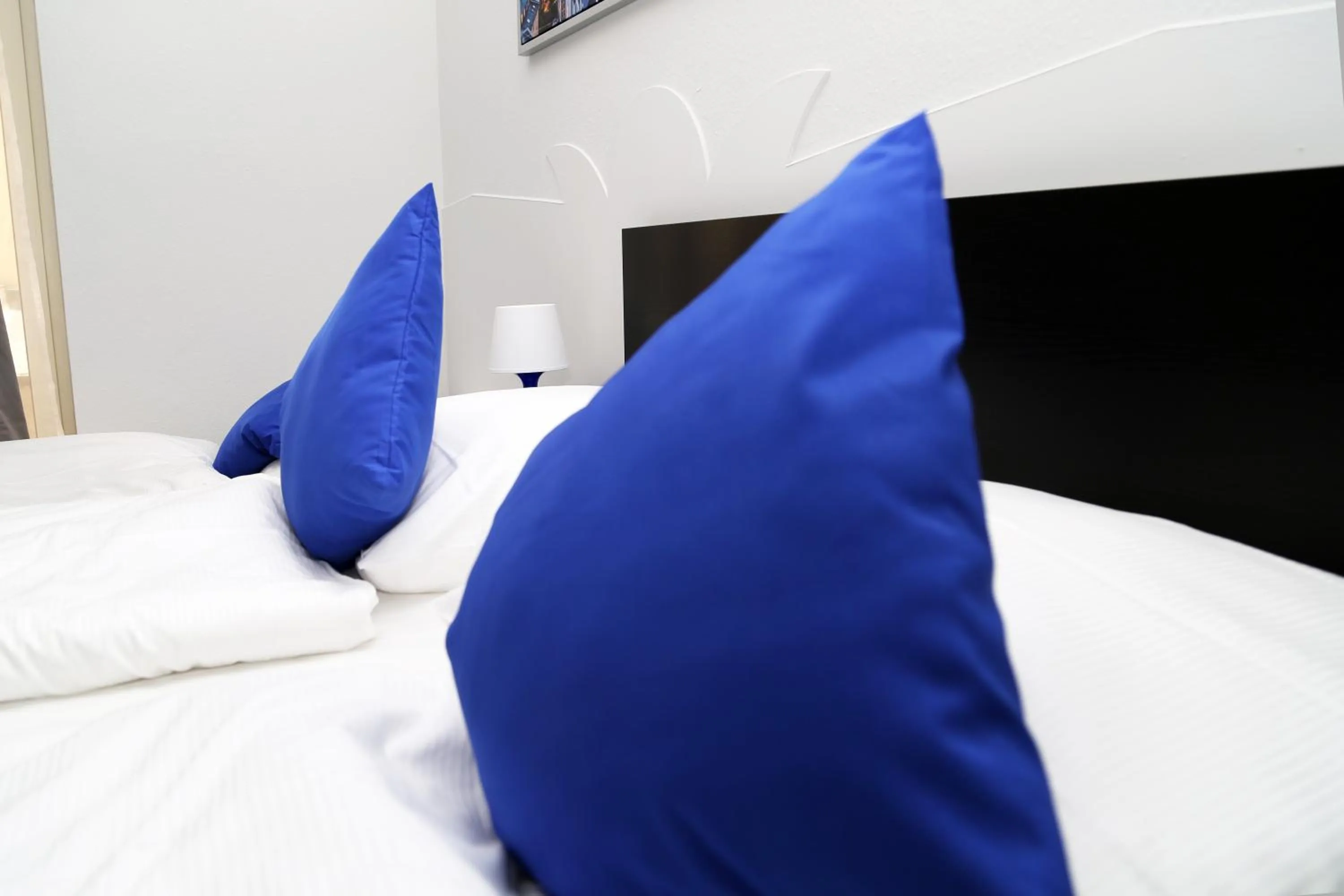 Bed in Main Hotel Frankfurt City