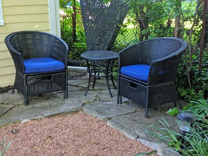 Patio in Apple Tree Historic B&B