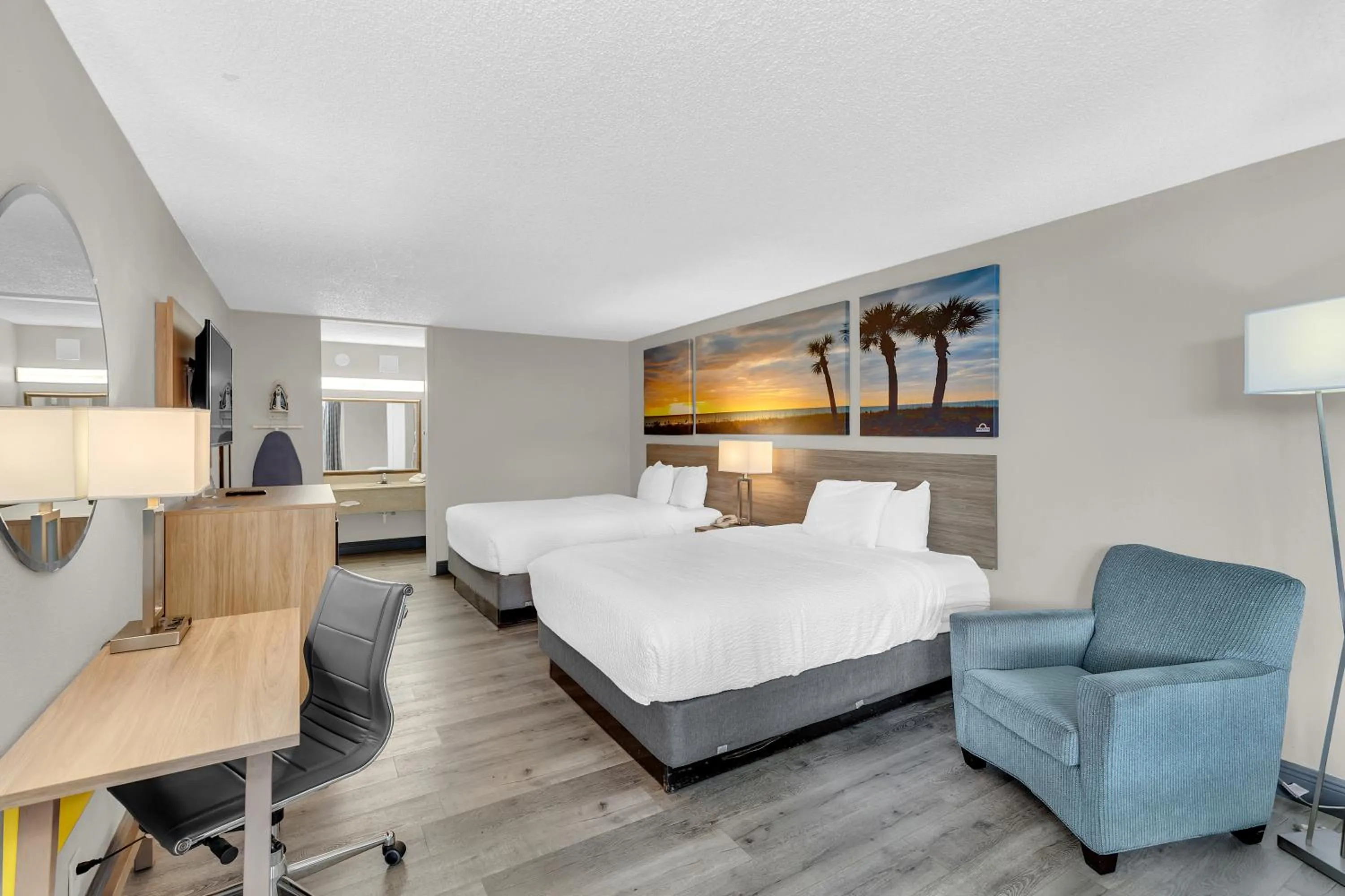 Guests, Bed in Days Inn by Wyndham Titusville Kennedy Space Center