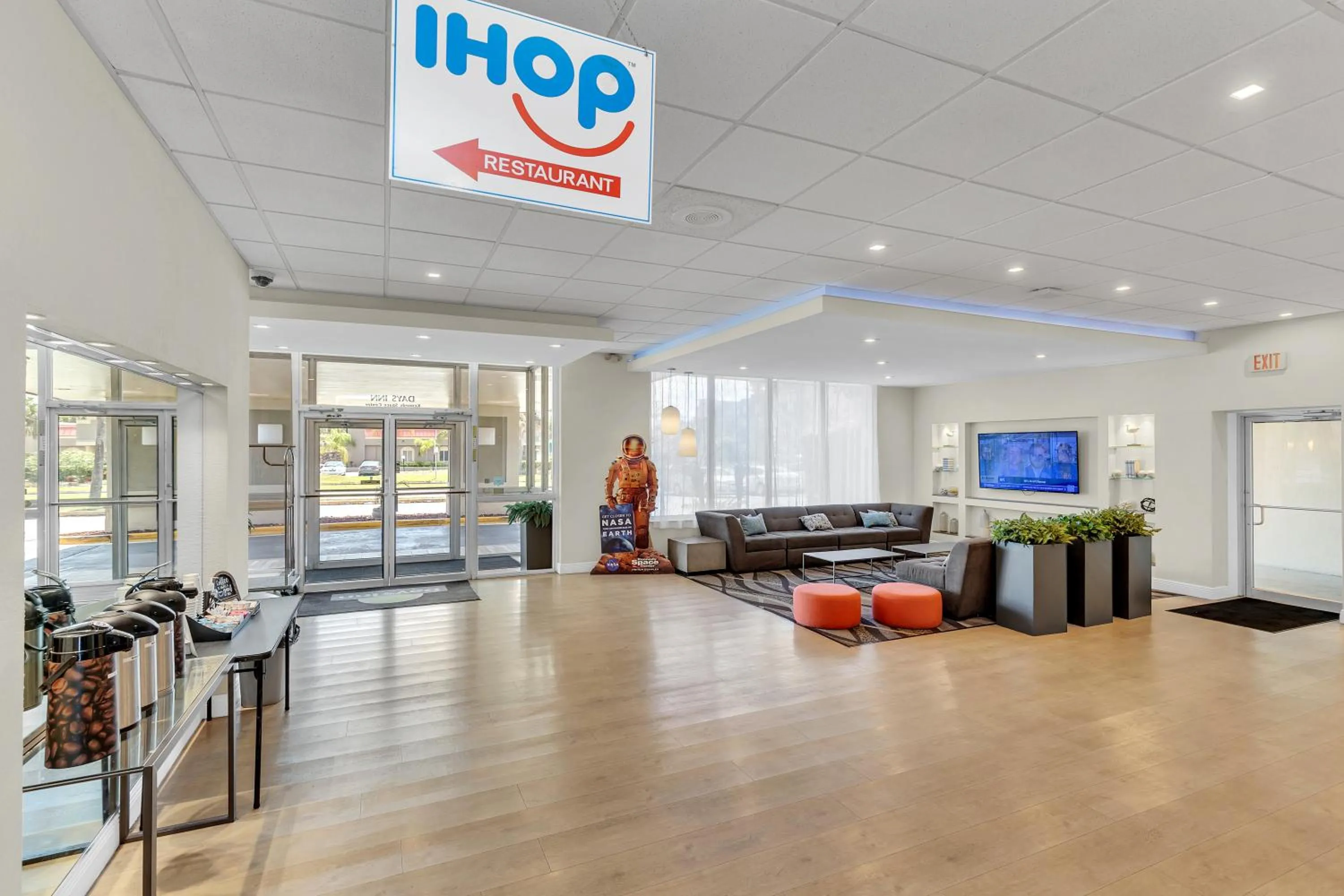 Lobby or reception in Days Inn by Wyndham Titusville Kennedy Space Center