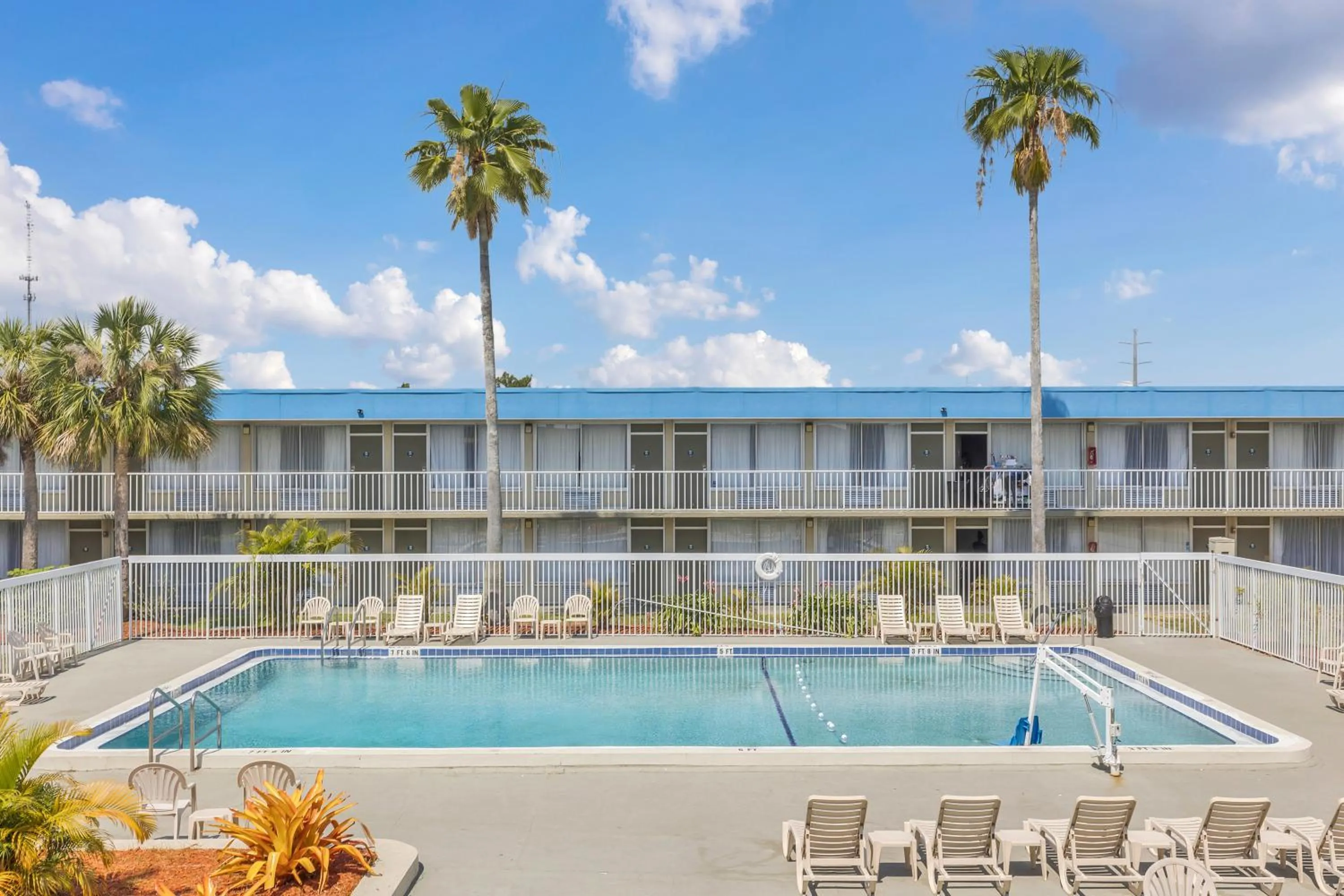 Swimming pool in Days Inn by Wyndham Titusville Kennedy Space Center