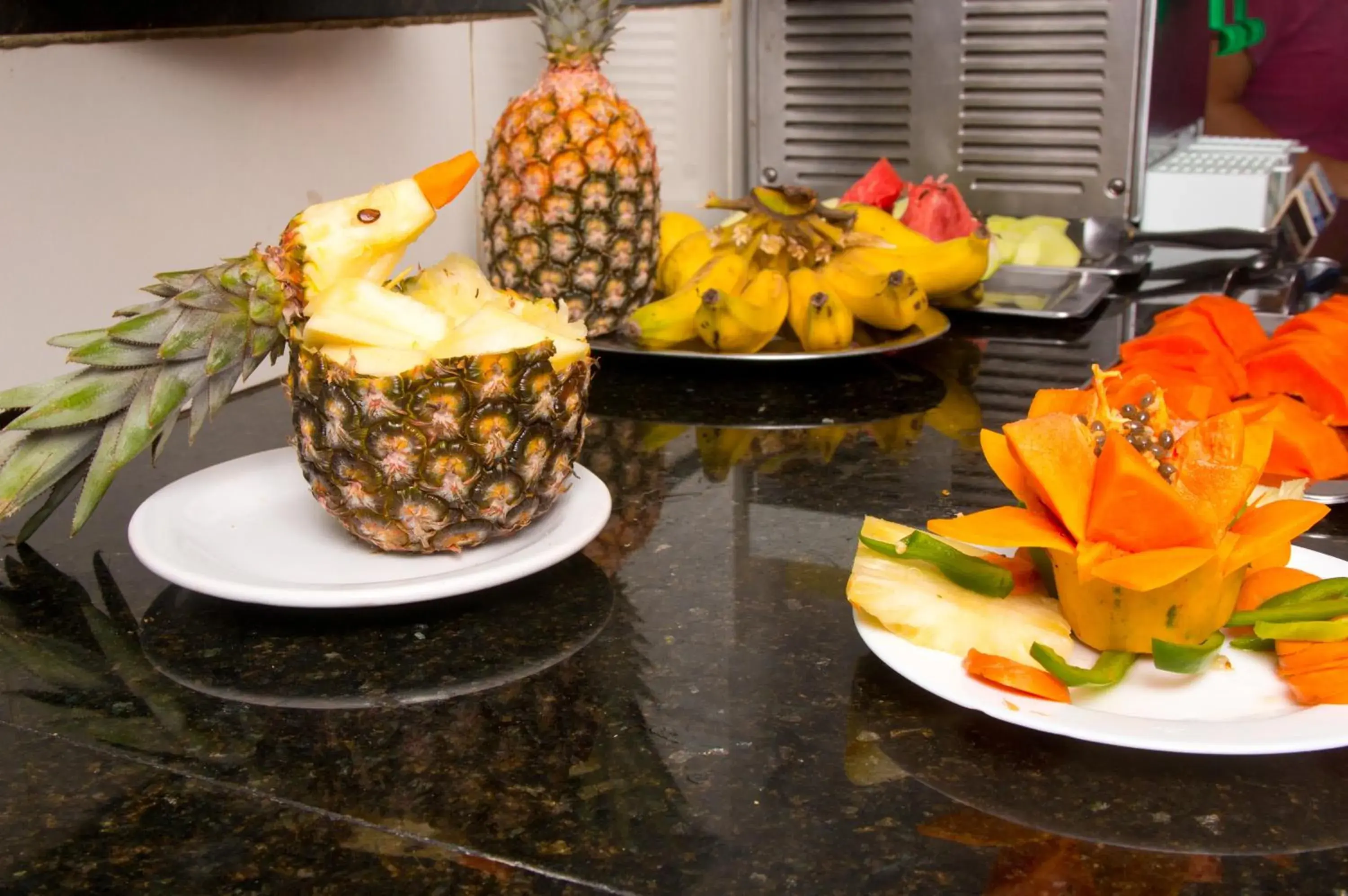 Buffet breakfast in Saint Patrick Praia Hotel Buffet breakfast in Saint Patrick Praia Hotel