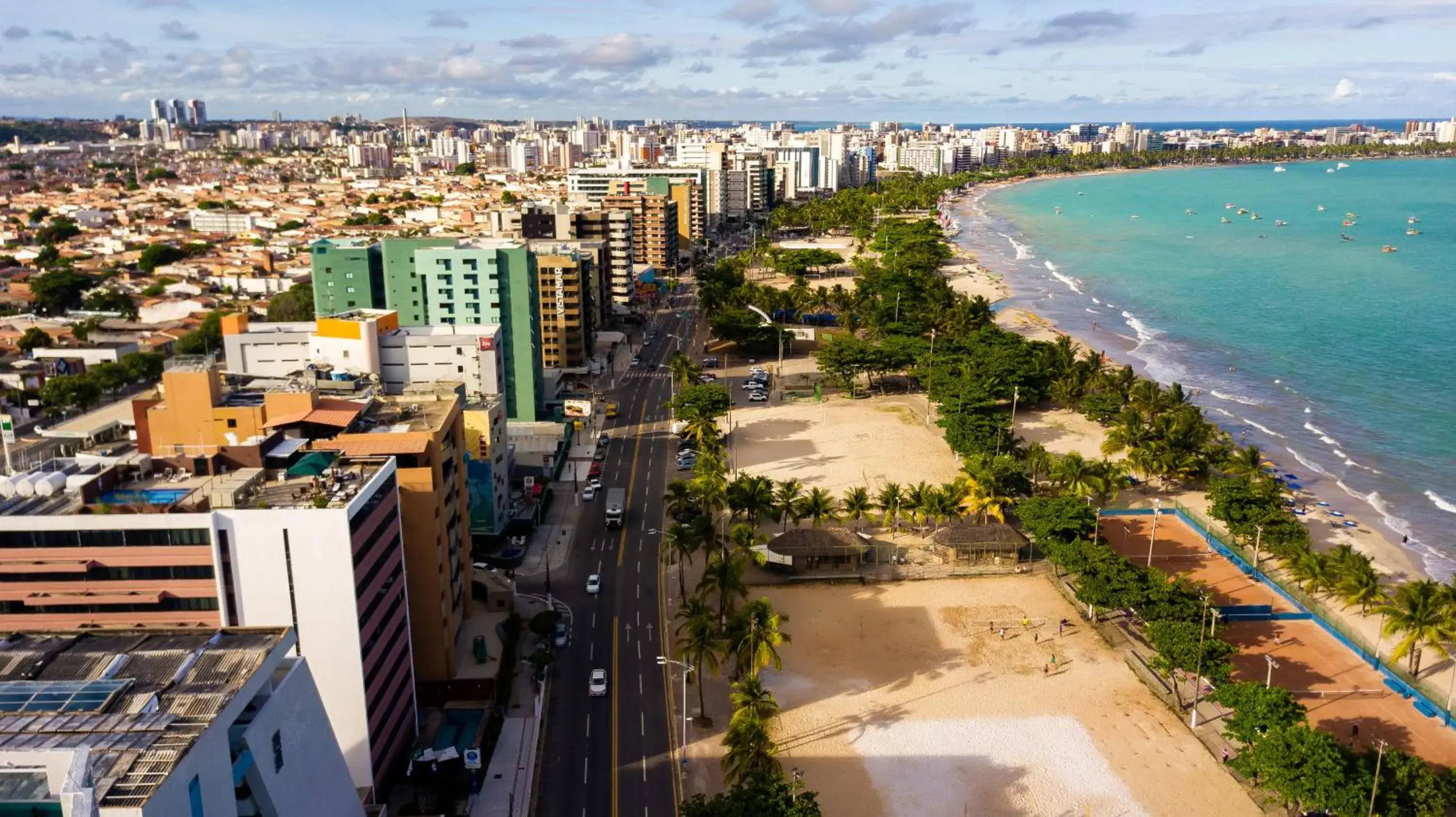 Street view in Praia Hotel Enseada Street view in Praia Hotel Enseada