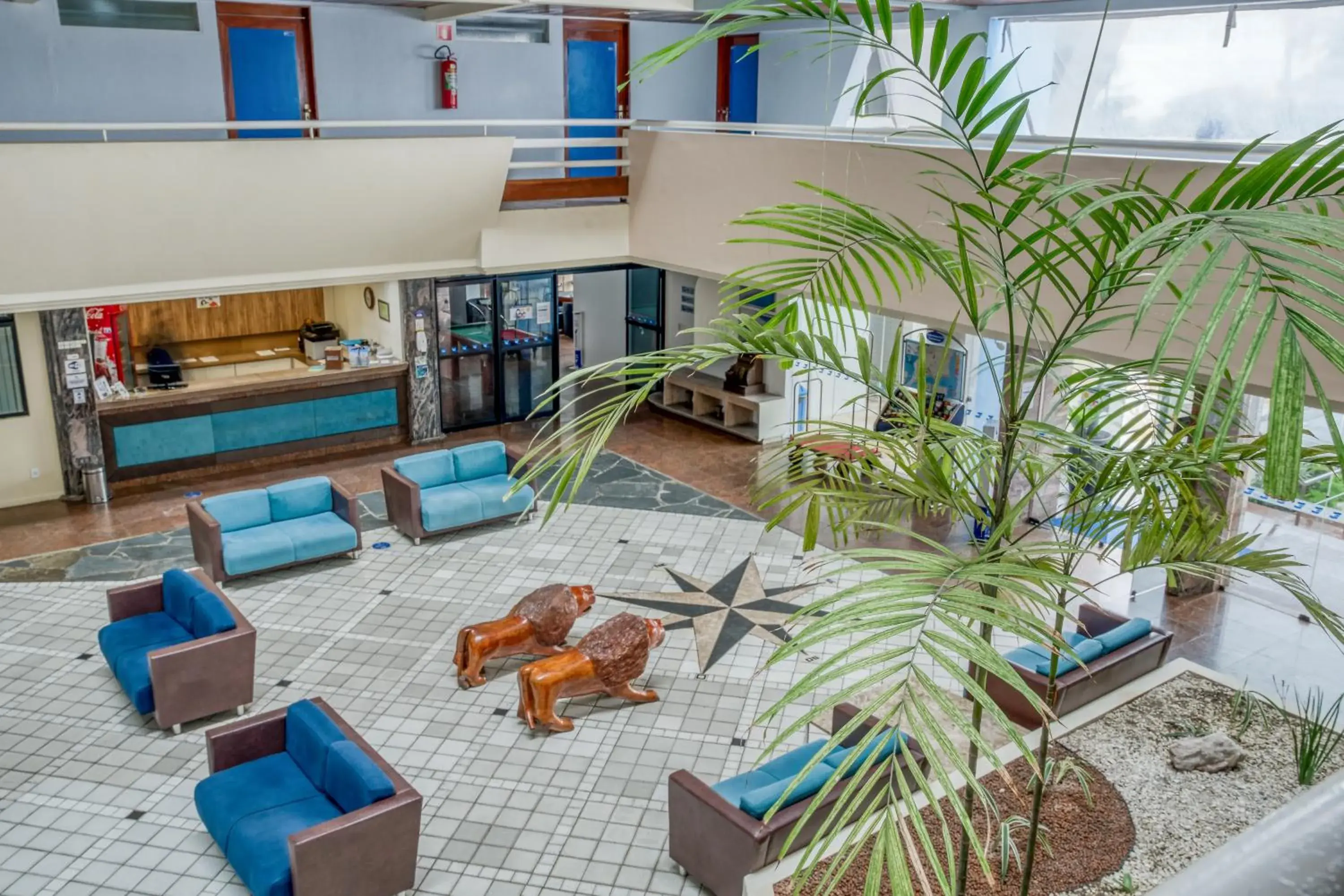 Lobby or reception in Praia Hotel Enseada Lobby or reception in Praia Hotel Enseada