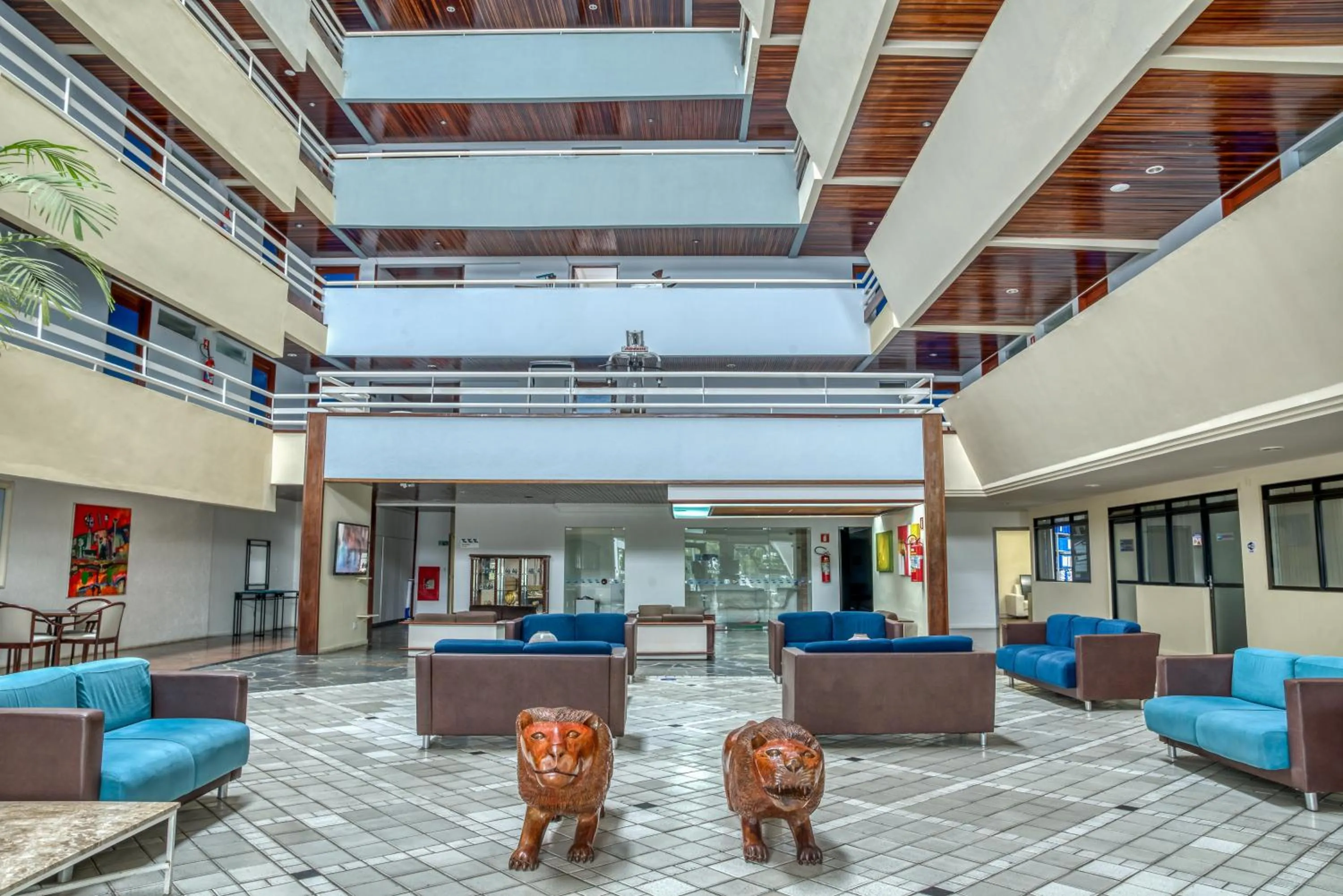 Lobby or reception in Praia Hotel Enseada