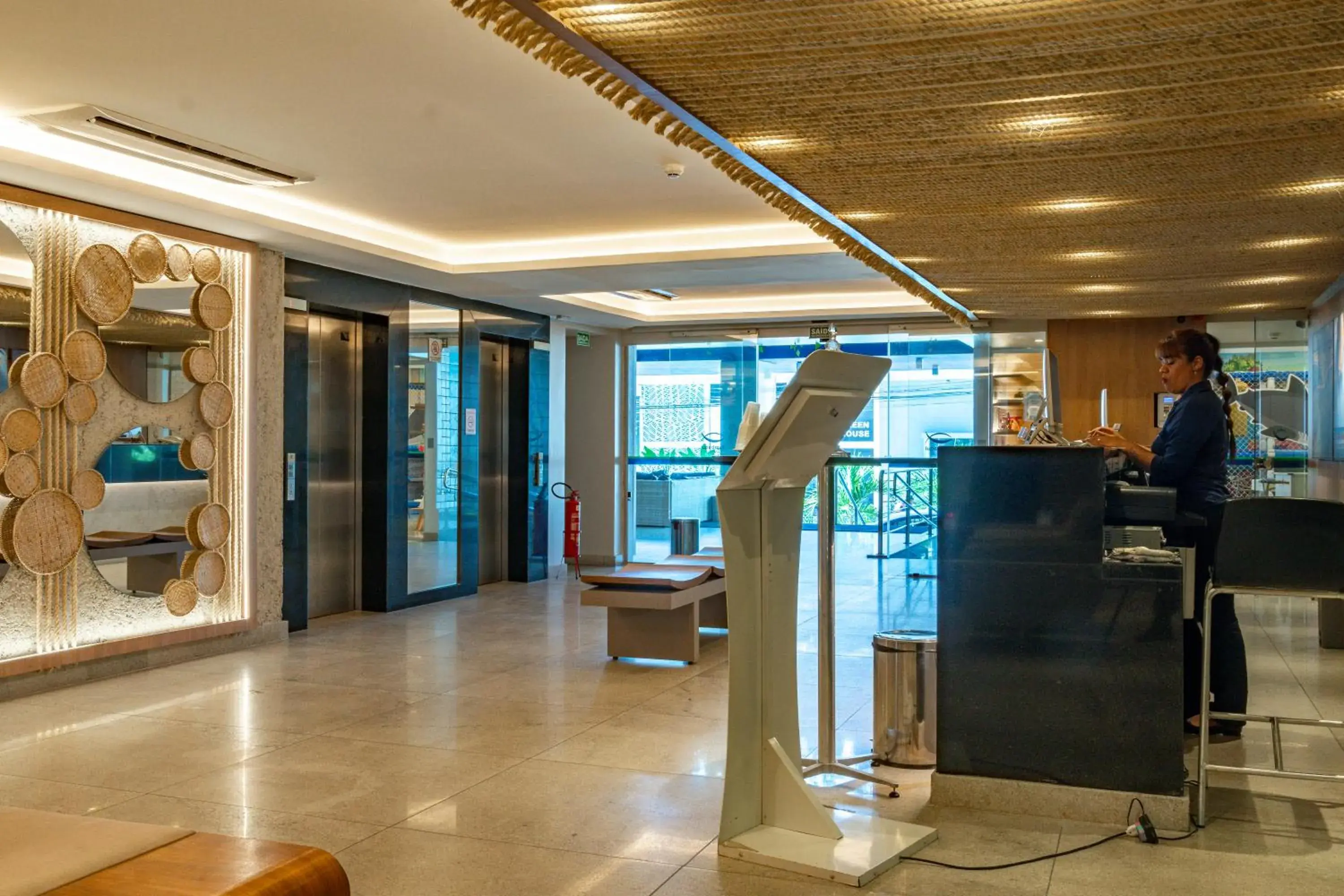 Lobby or reception in Tambaqui Praia Hotel Lobby or reception in Tambaqui Praia Hotel