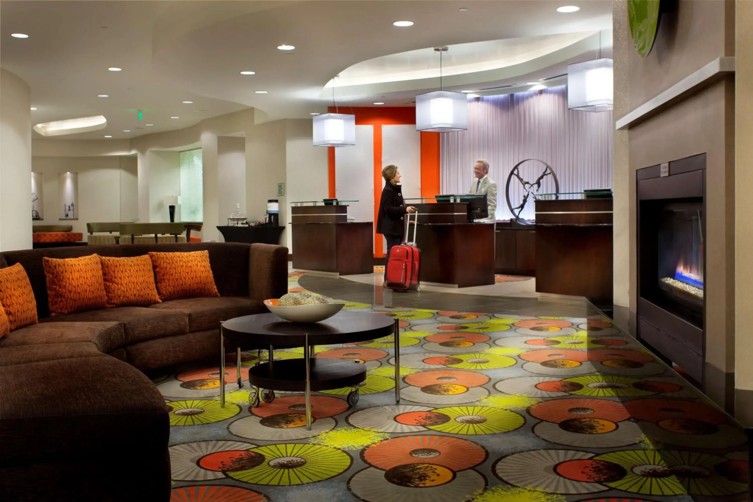 Lobby or reception in Hilton Garden Inn Denver/Cherry Creek Lobby or reception in Hilton Garden Inn Denver/Cherry Creek