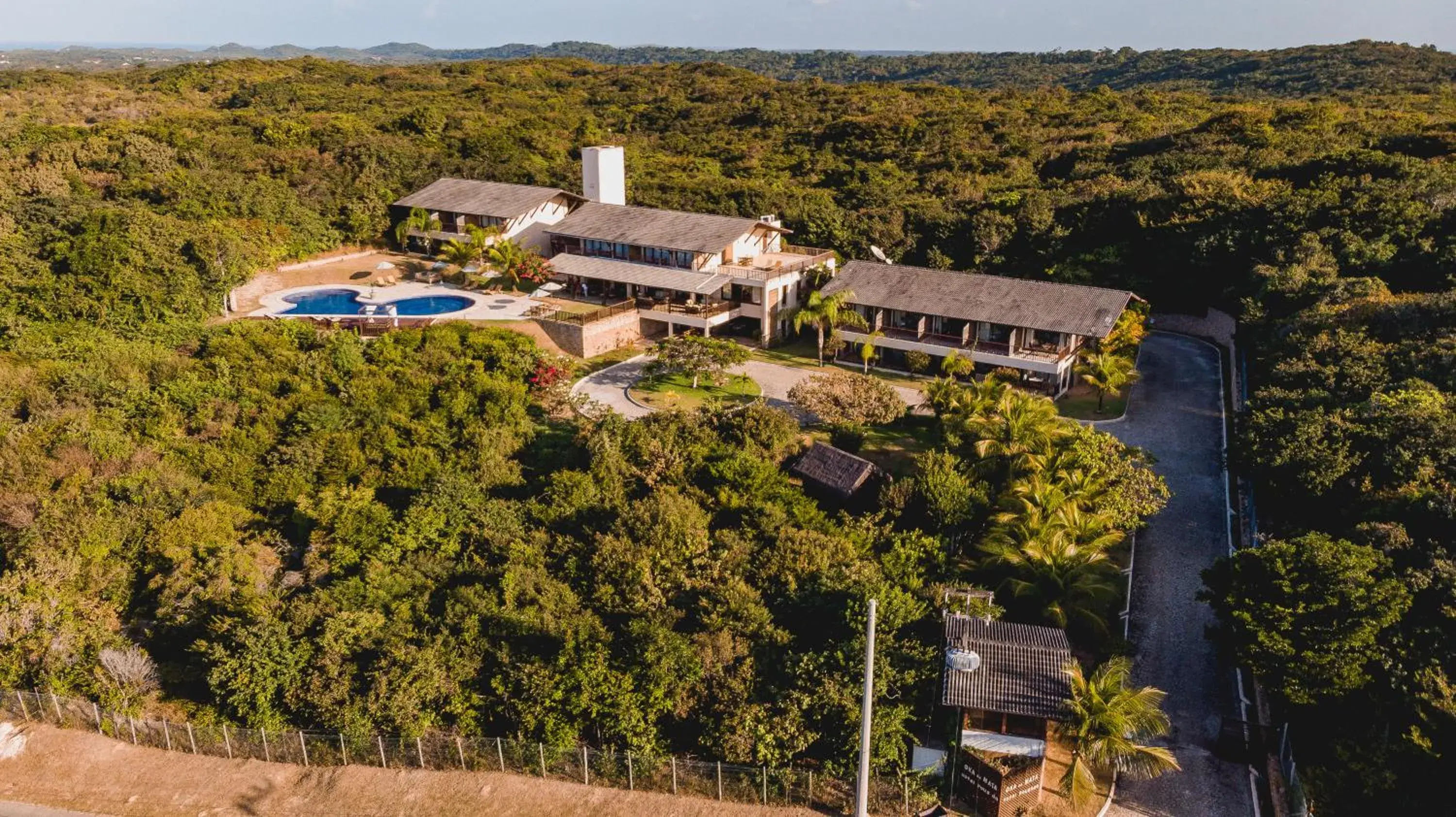 Bird's eye view in Oka Da Mata Bird's eye view in Oka Da Mata