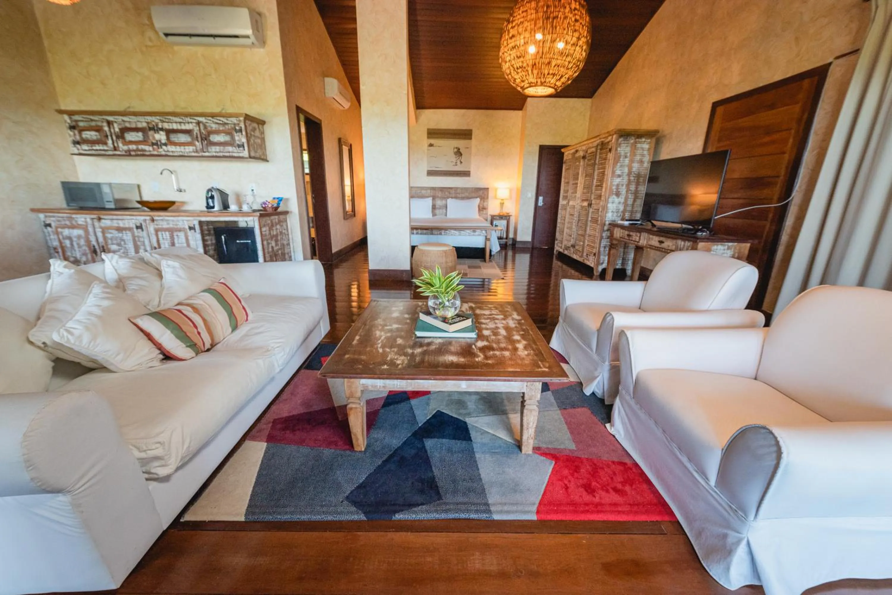 Seating area in Oka Da Mata