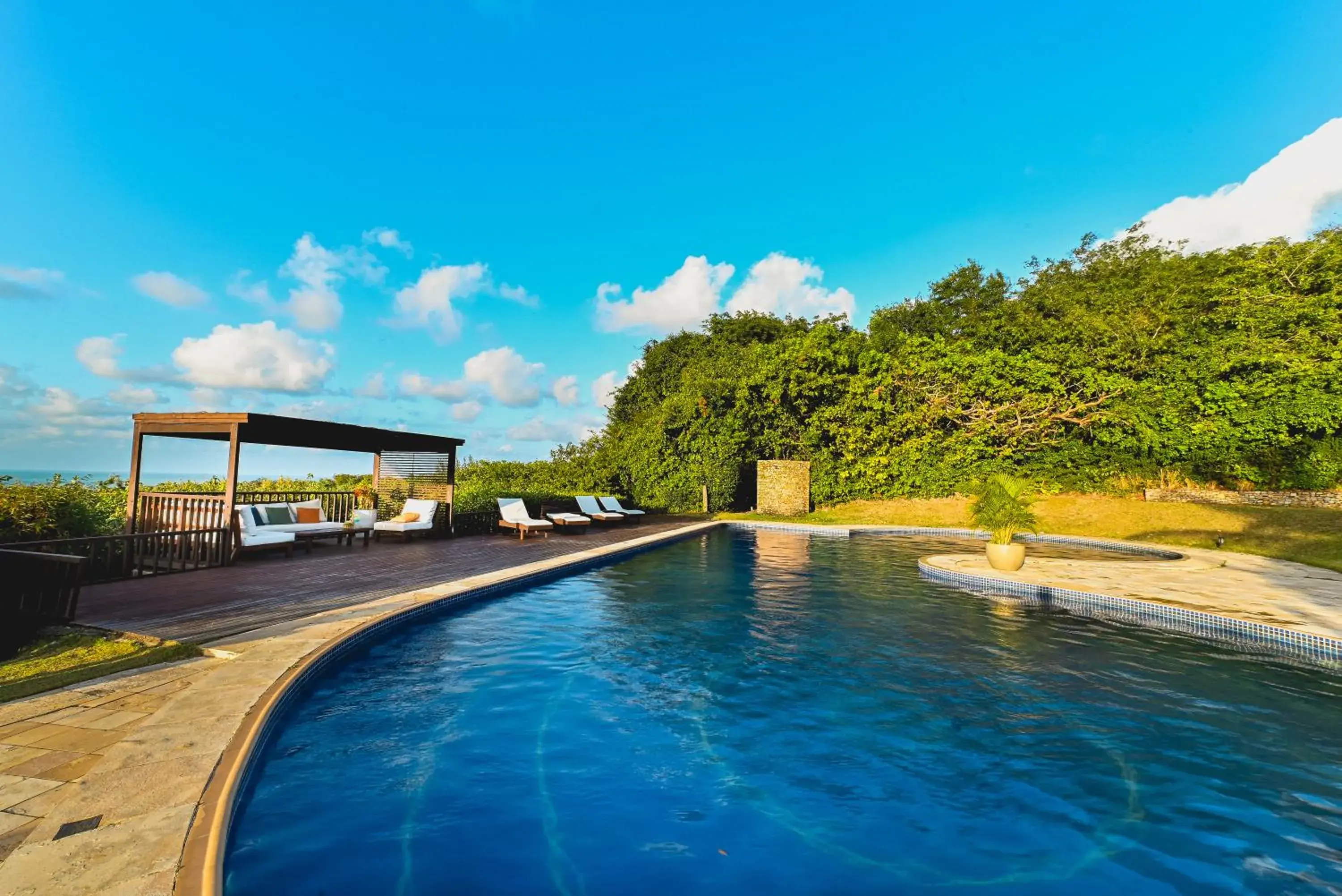 Swimming pool in Oka Da Mata Swimming pool in Oka Da Mata