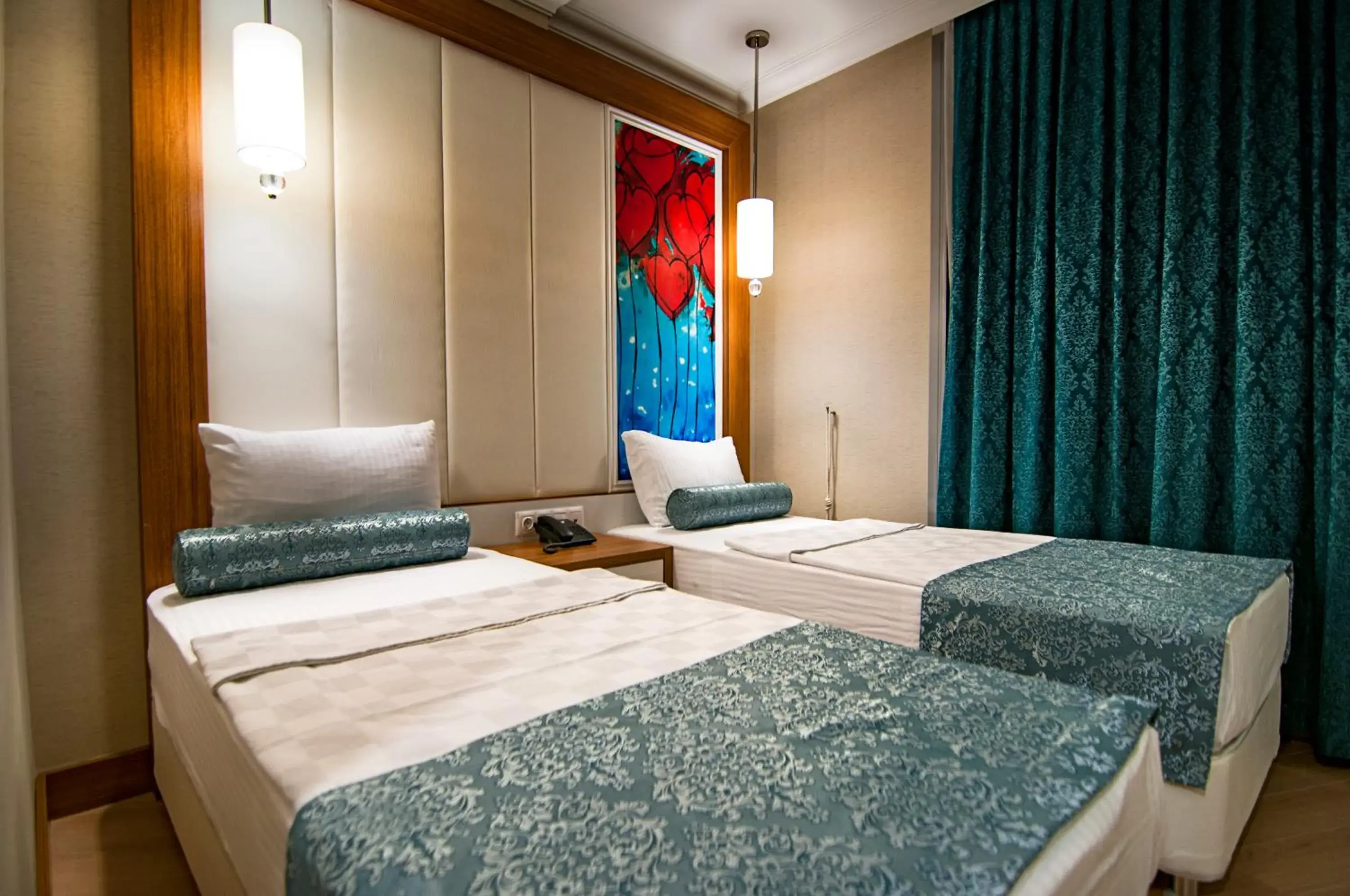 Bed in Exelans Hotel Bed in Exelans Hotel