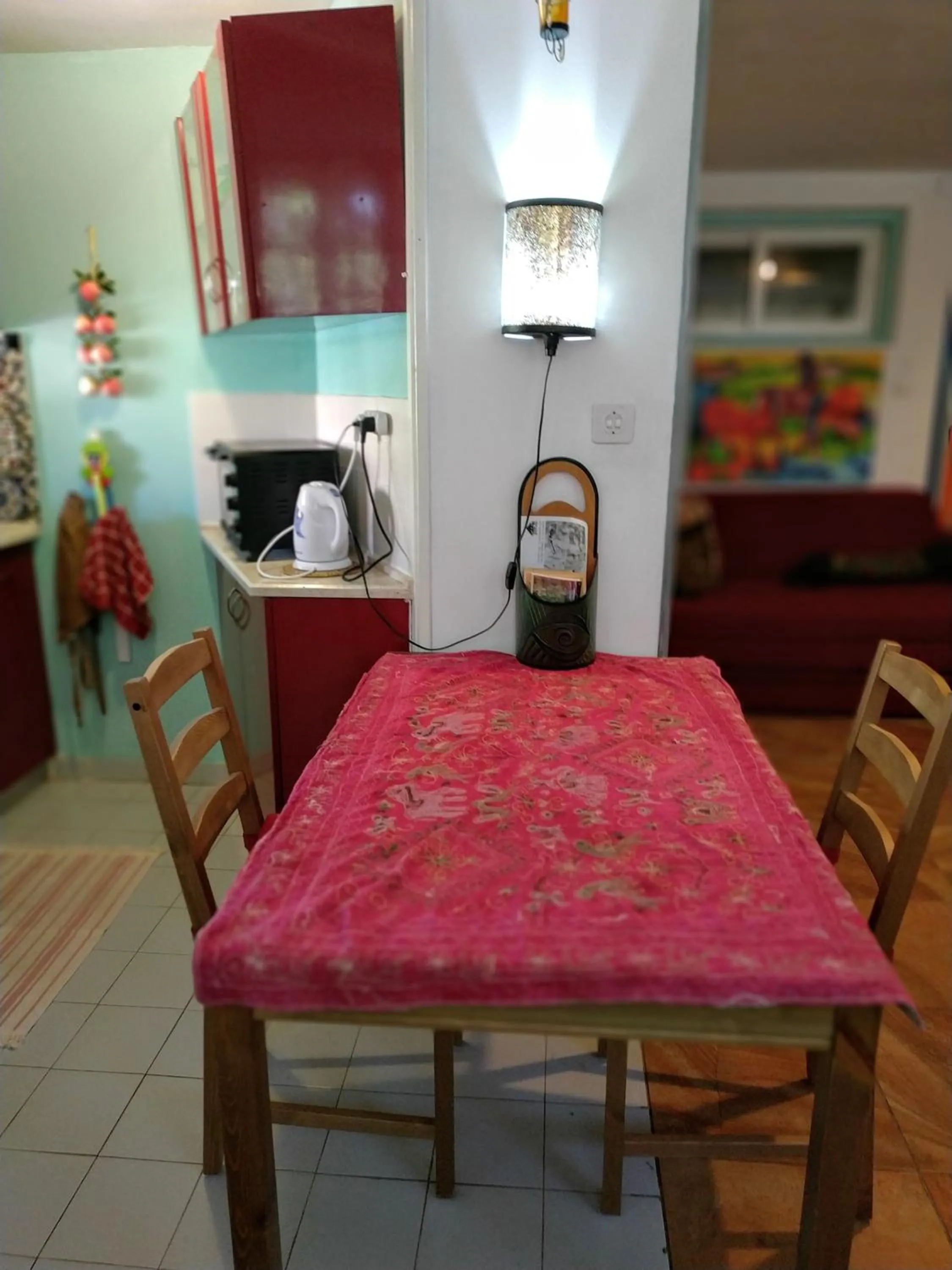 Dining area in הבית הירוק - Green House