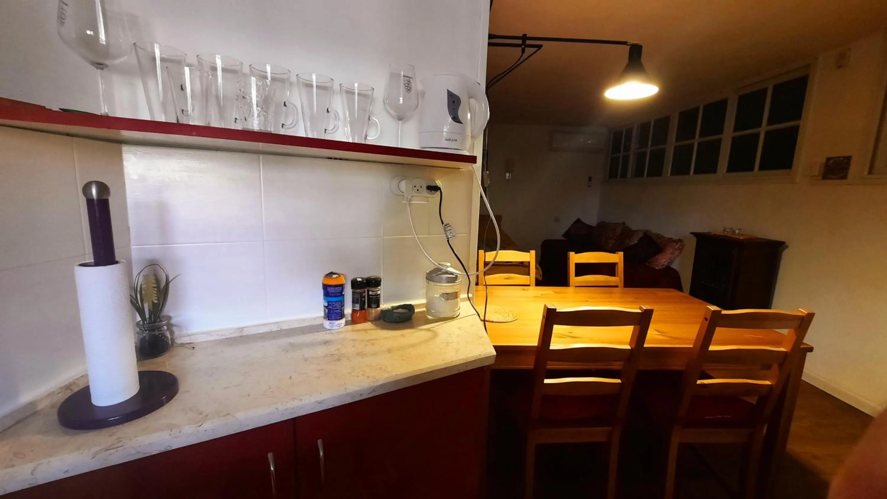 Dining area in הבית הירוק - Green House