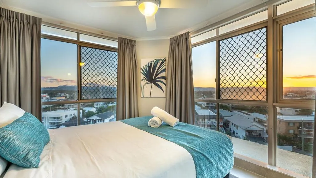 Bed in Foreshore Beachfront Apartments