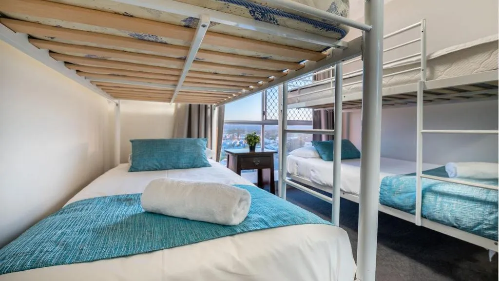 Bed in Foreshore Beachfront Apartments