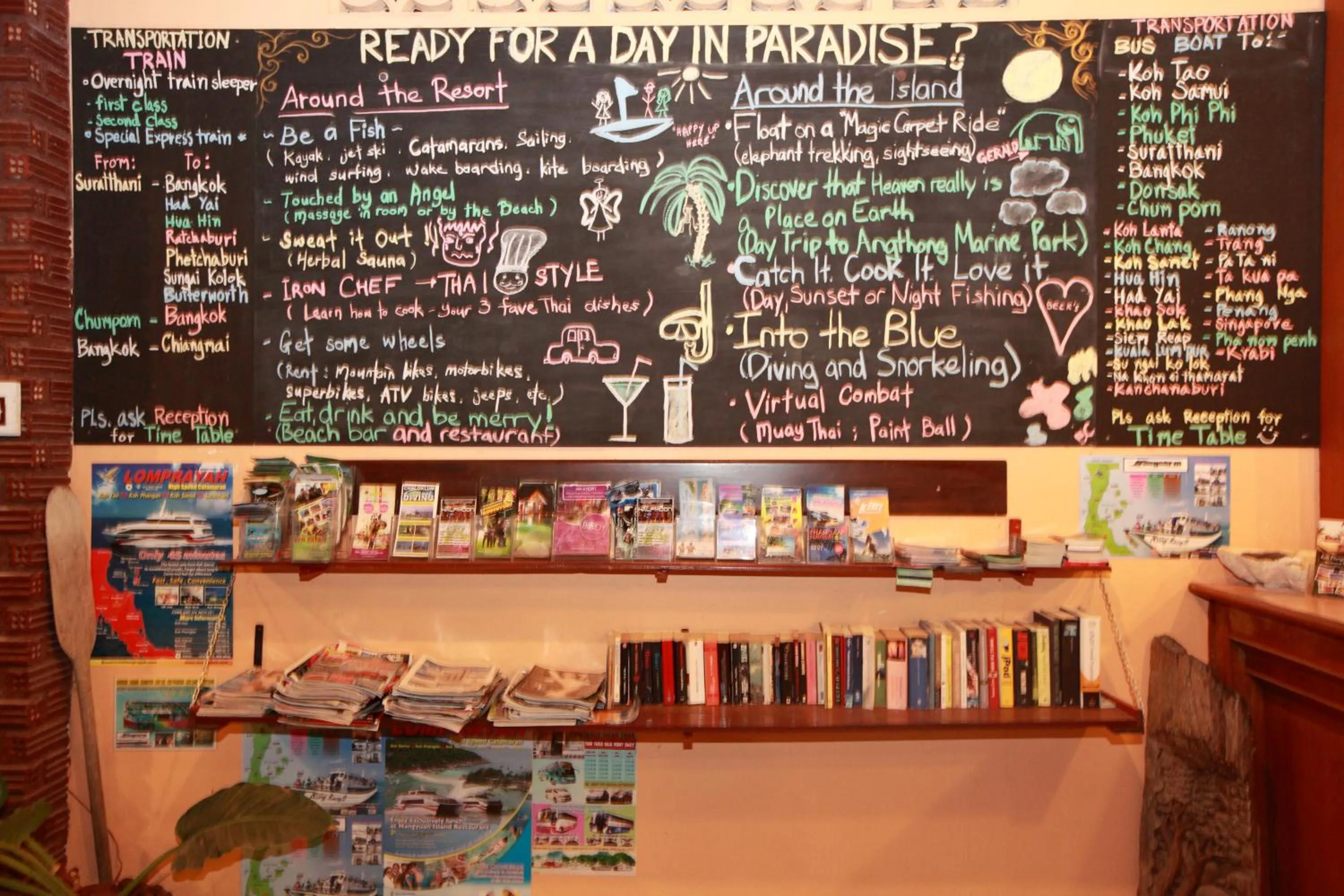 Activities in Beck's Resort