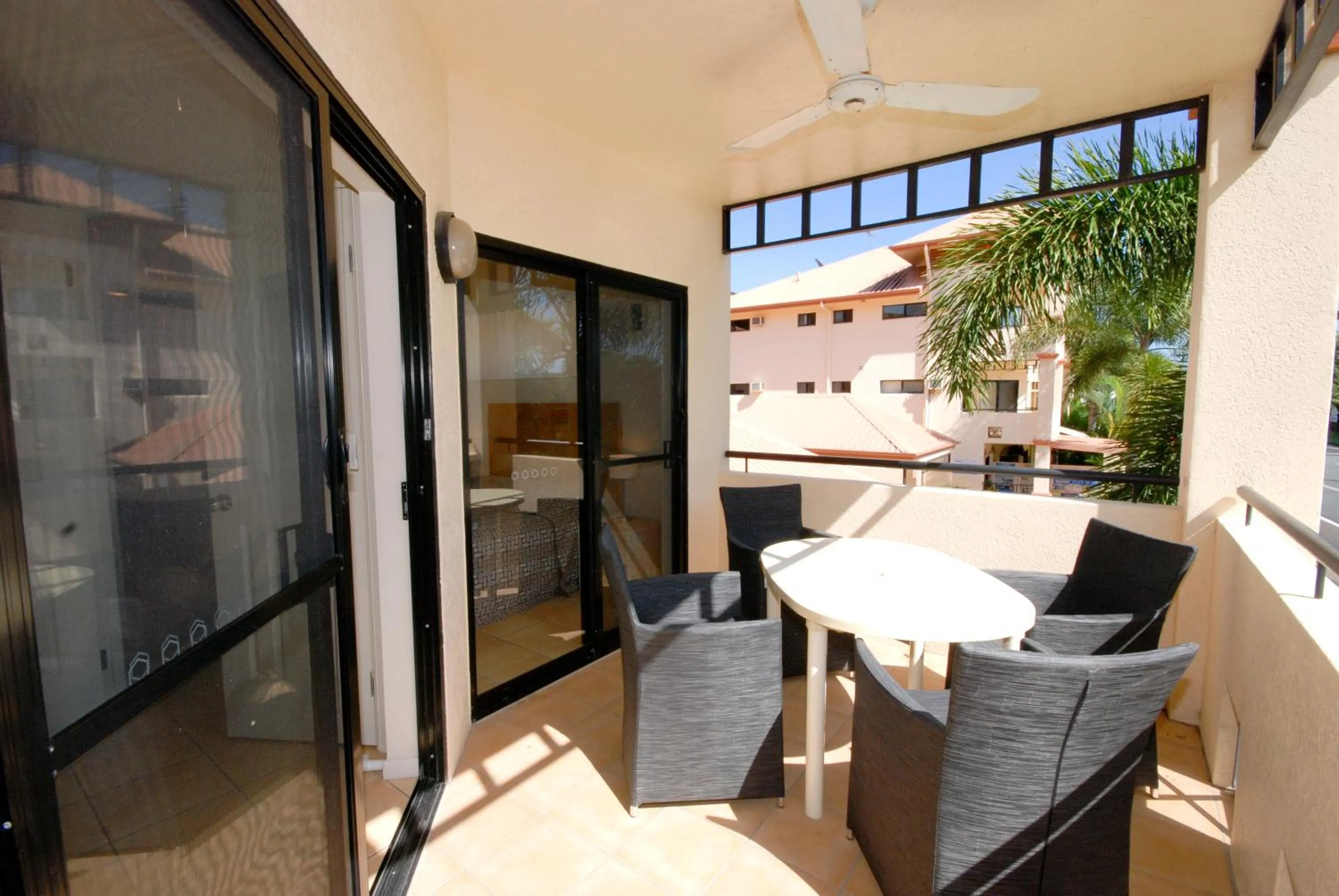 Day in City Plaza Apartments