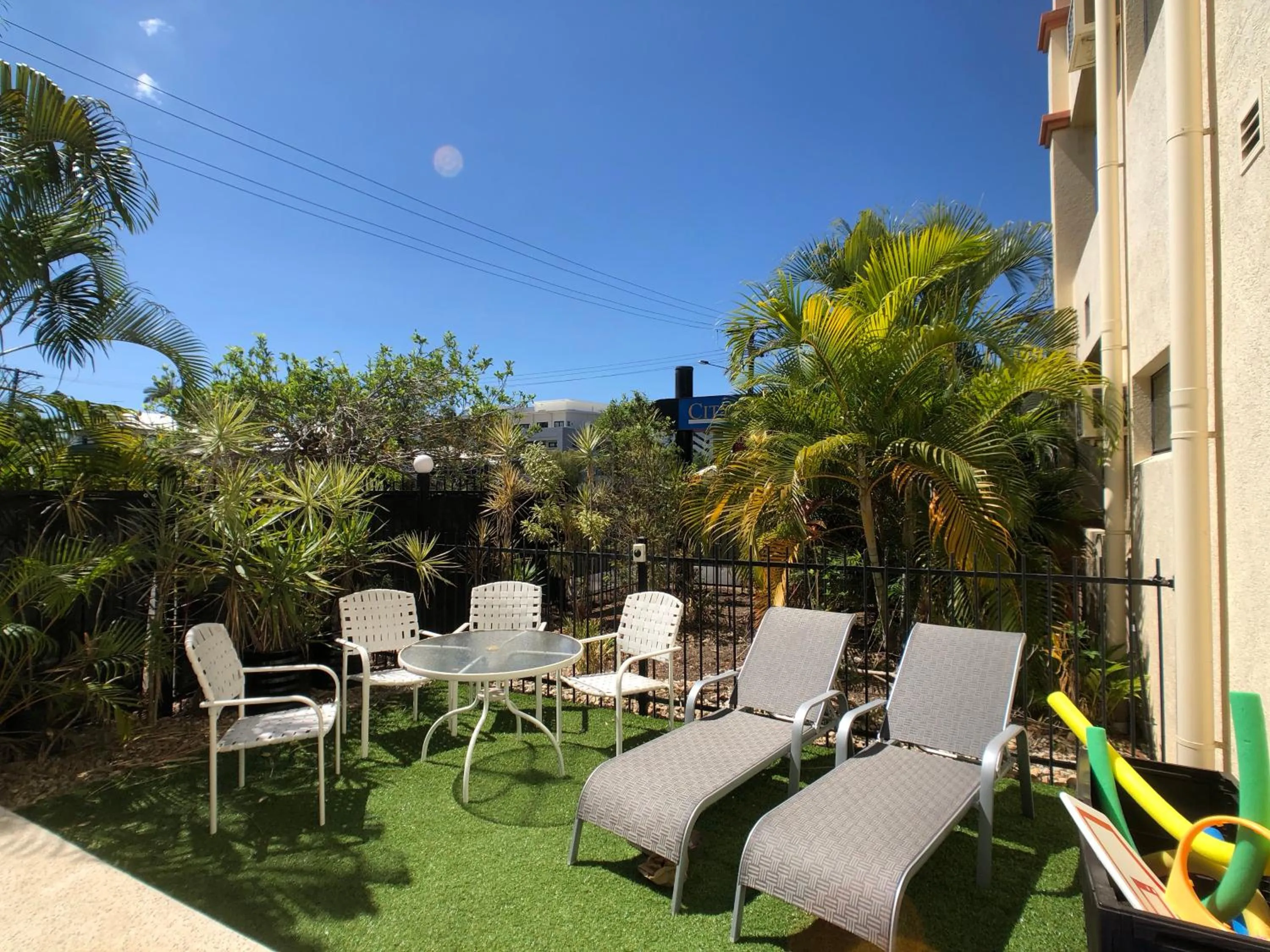 Garden in City Plaza Apartments