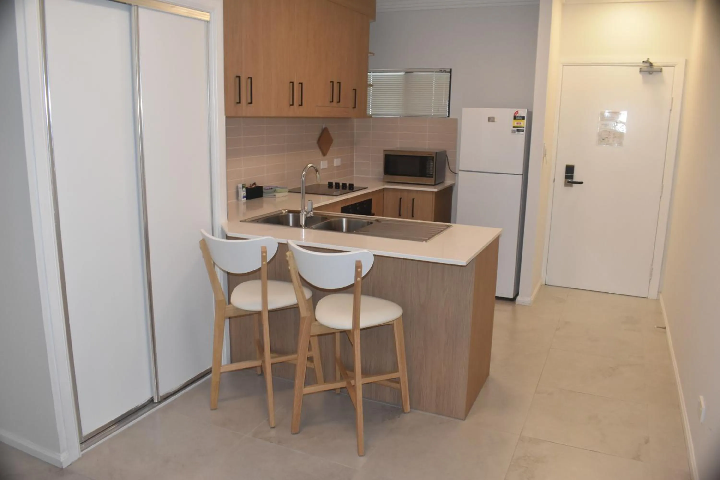 kitchen in City Plaza Apartments