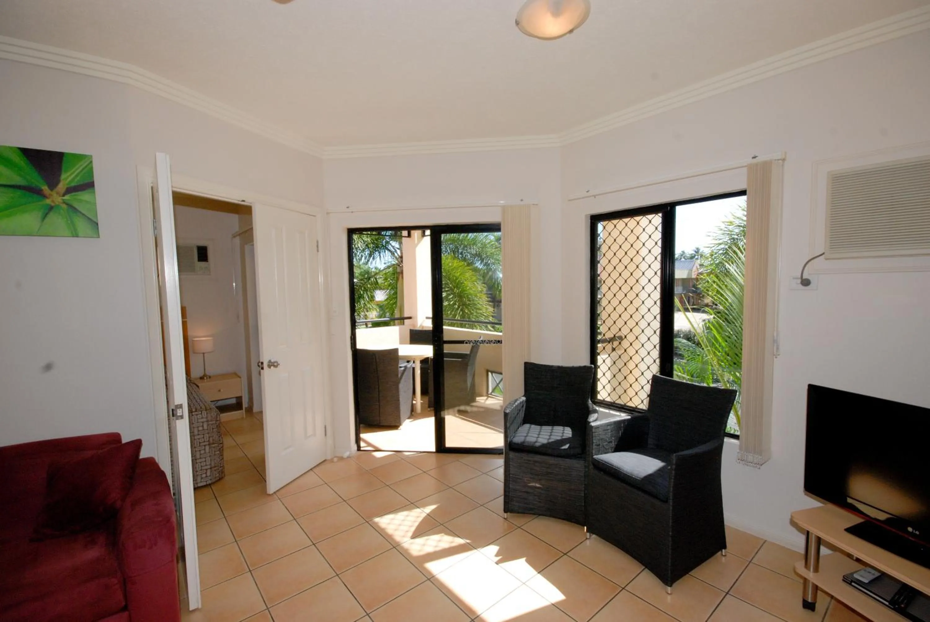 Day in City Plaza Apartments