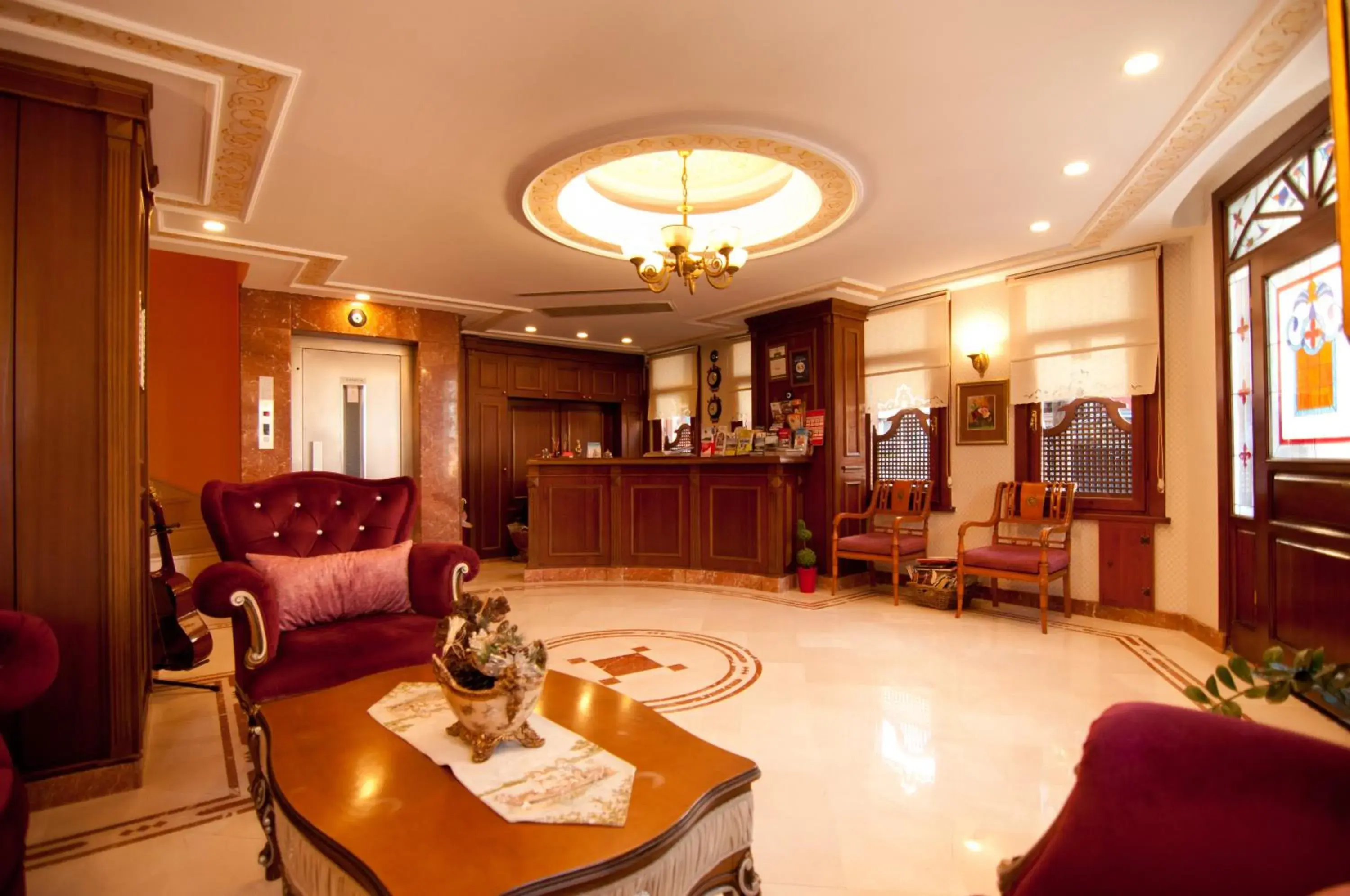 Lobby or reception in Emine Sultan Hotel Lobby or reception in Emine Sultan Hotel