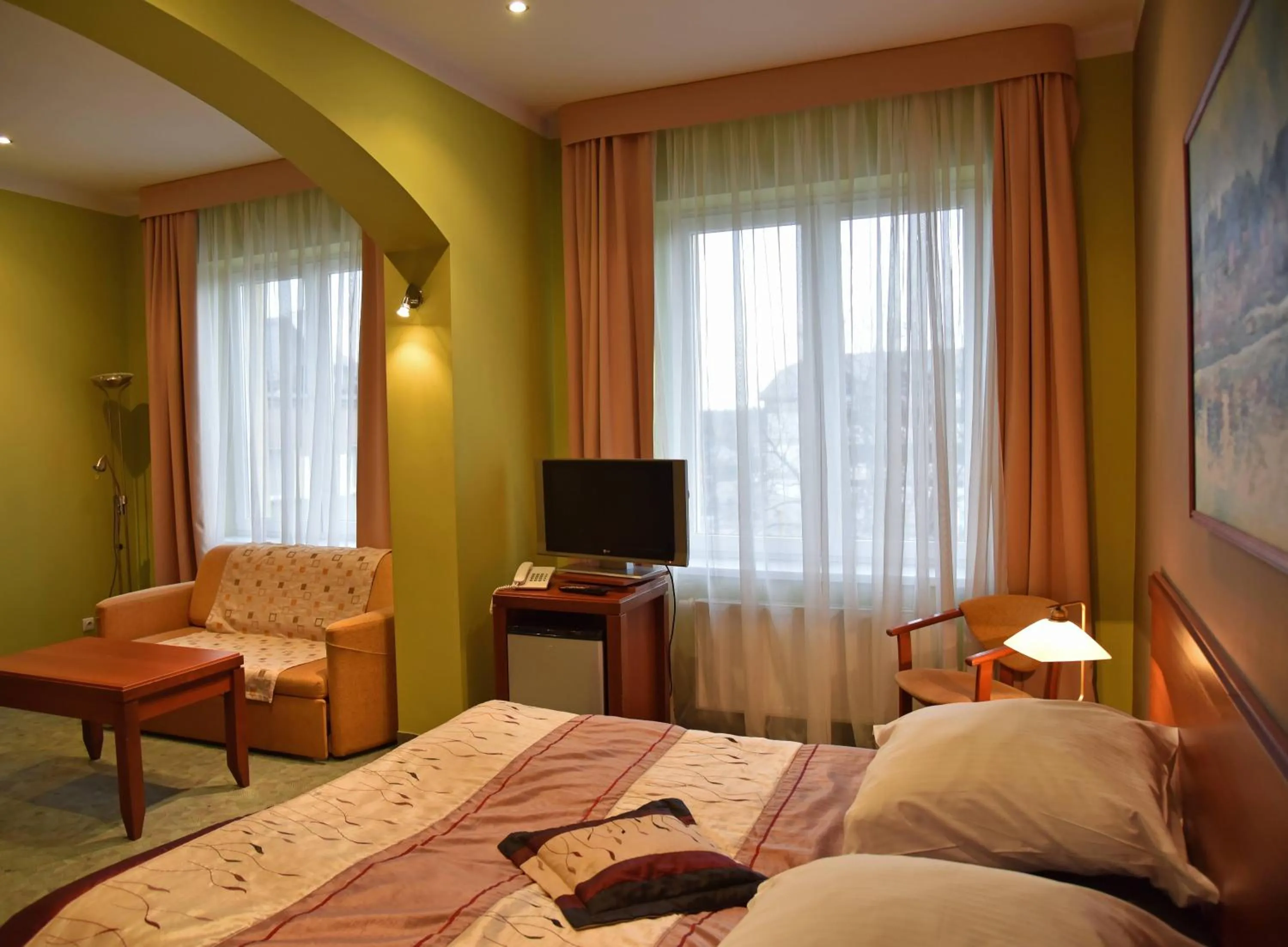 Photo of the whole room, Bed in Kompleks Hotelowy Logos