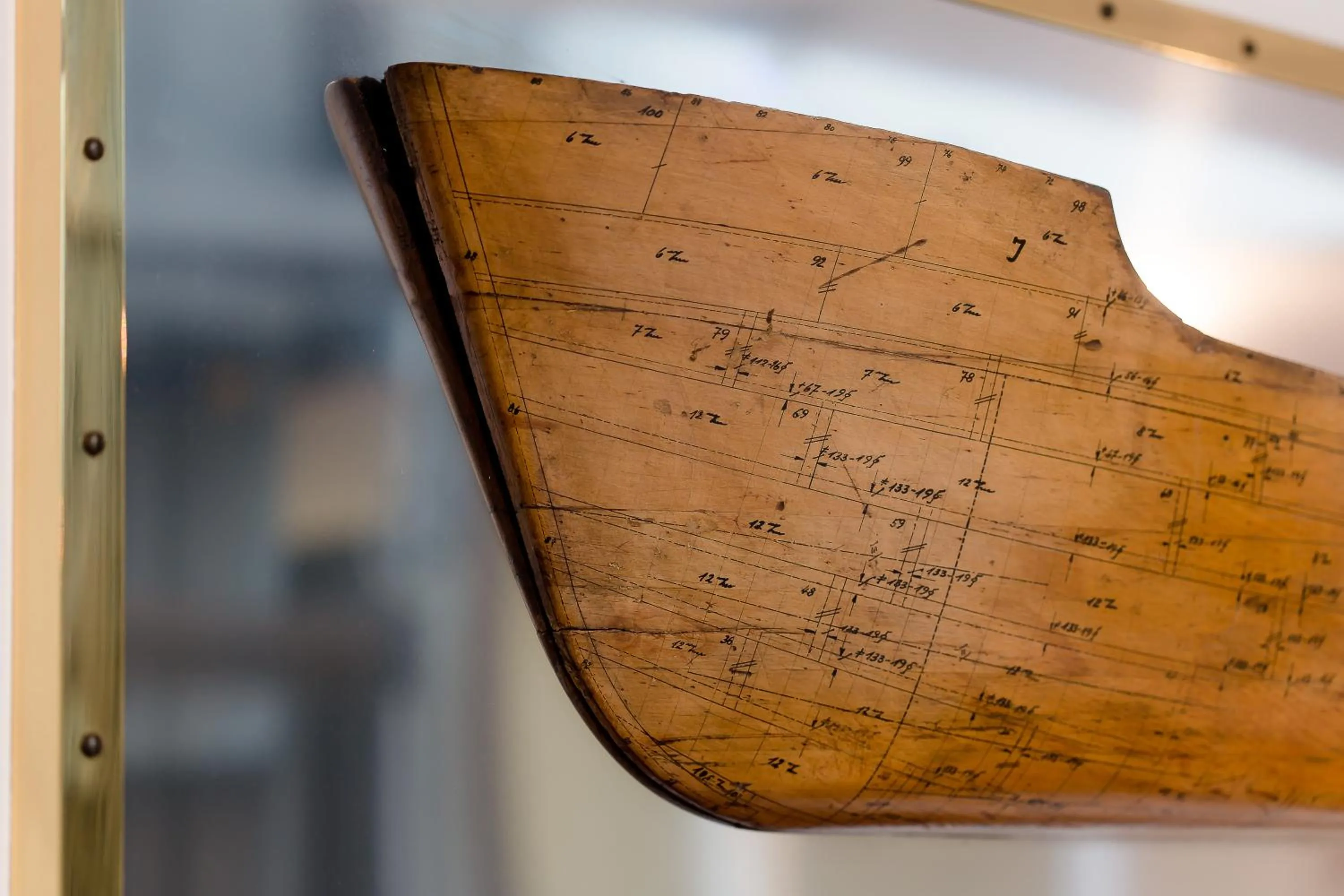 Decorative detail in Hotel Alte Werft