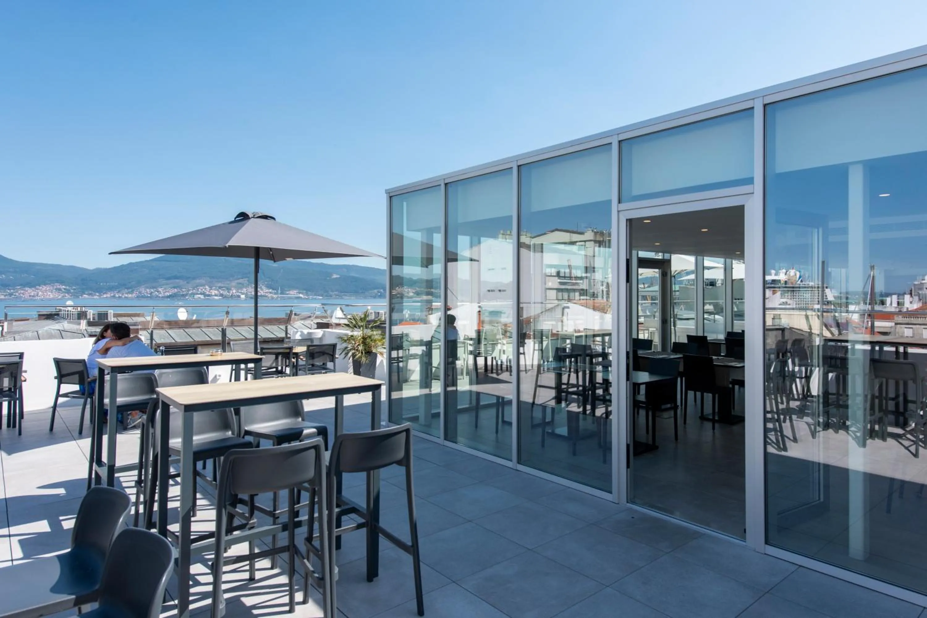 Balcony/Terrace in Hotel Maroa Vigo