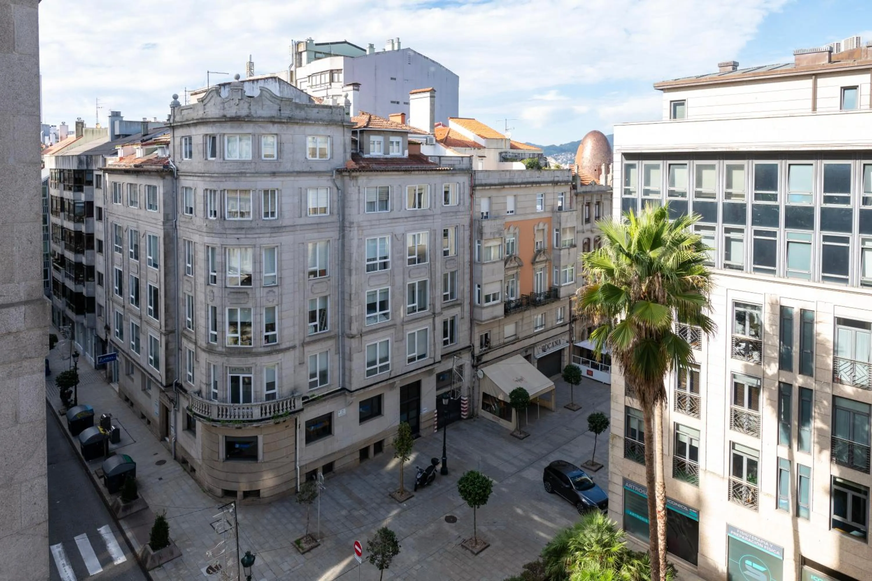 City view in Hotel Maroa Vigo