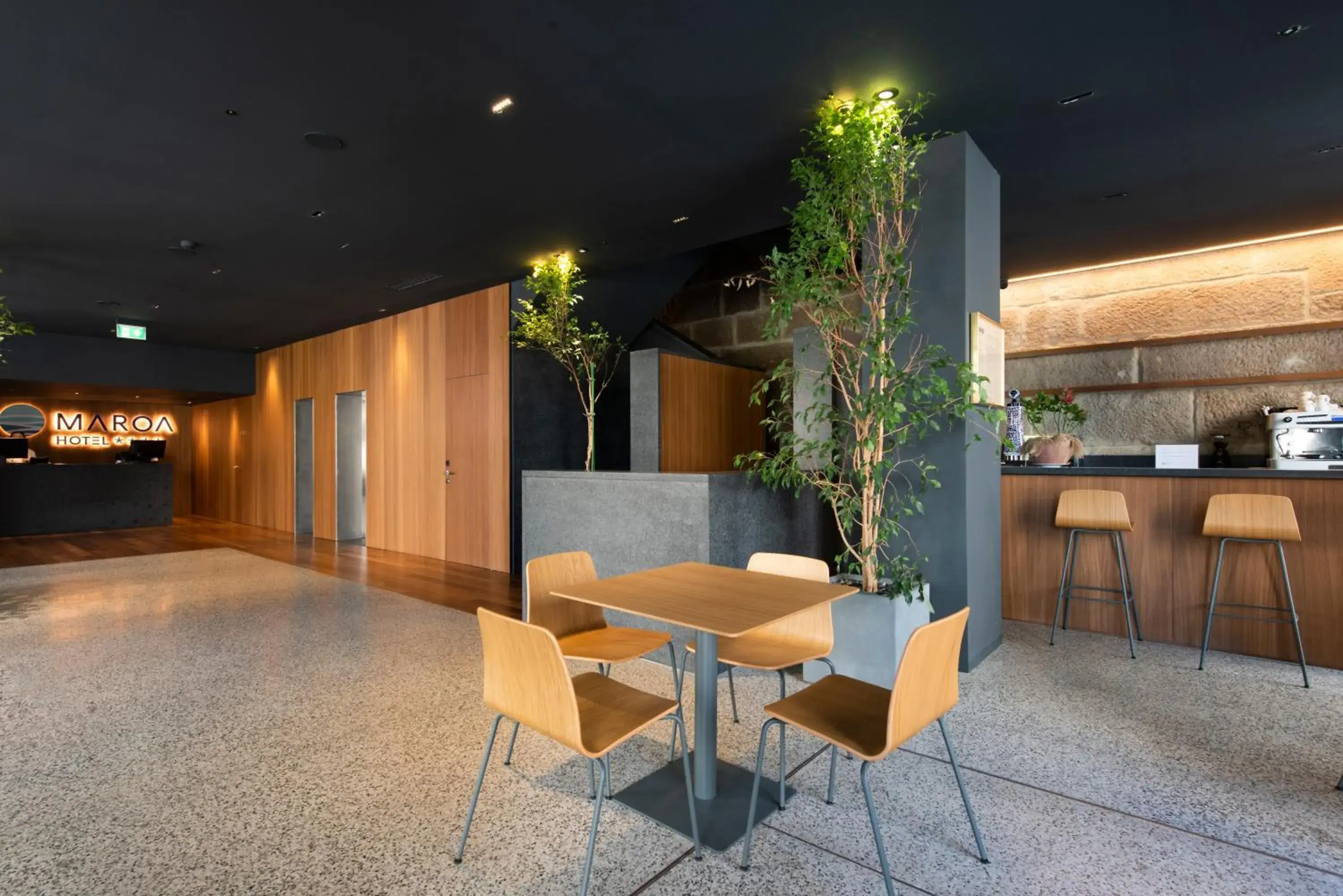 Lobby or reception in Hotel Maroa Vigo Lobby or reception in Hotel Maroa Vigo