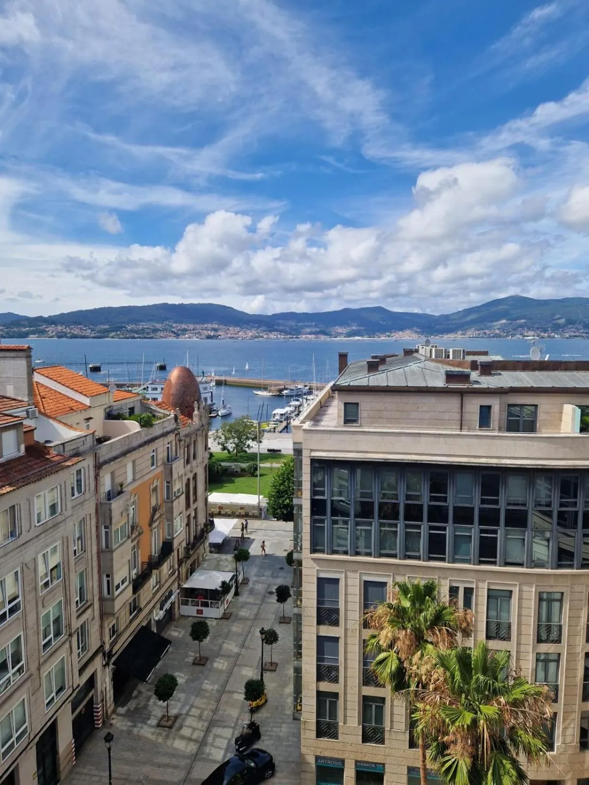 Balcony/Terrace in Hotel Maroa Vigo