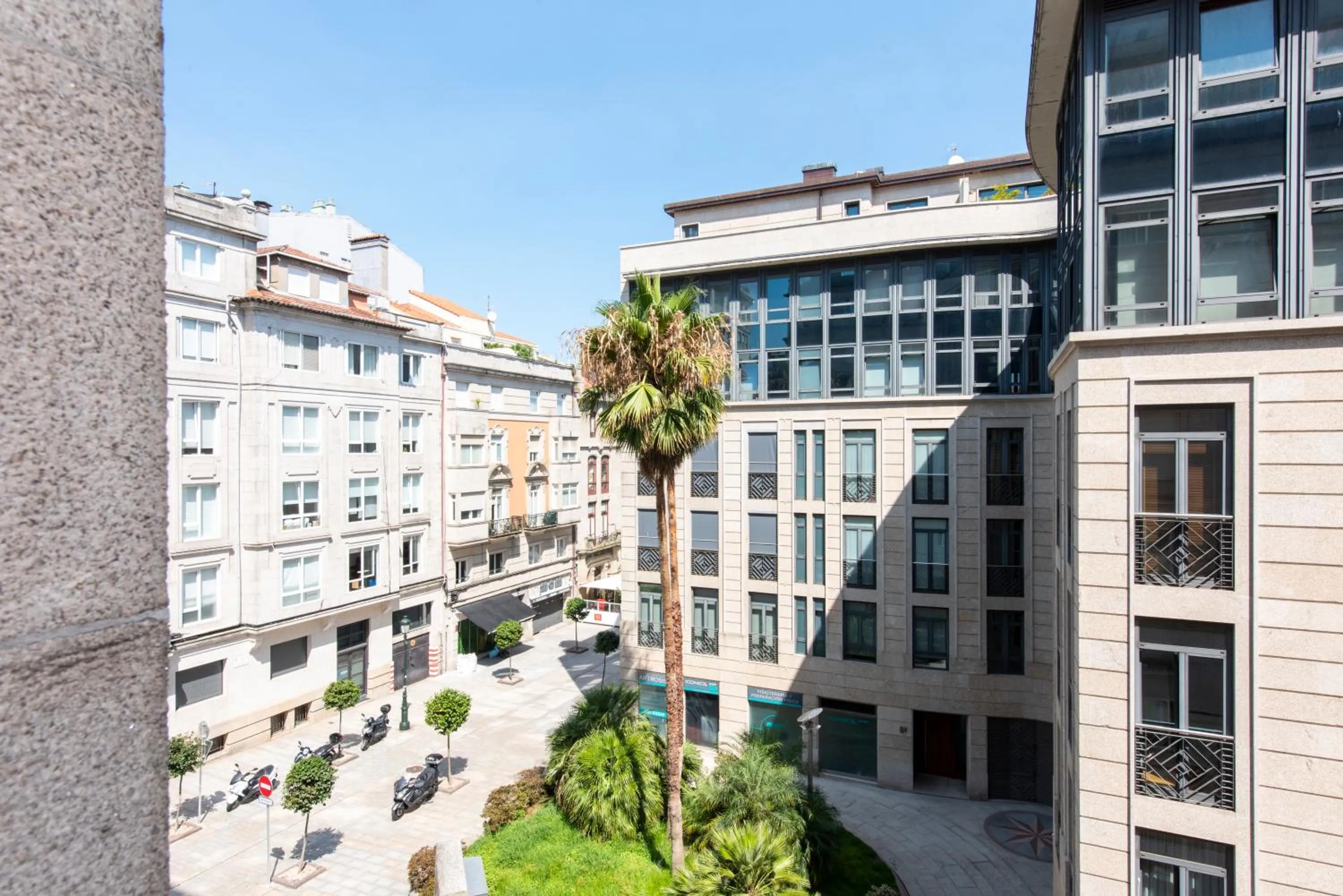 City view in Hotel Maroa Vigo