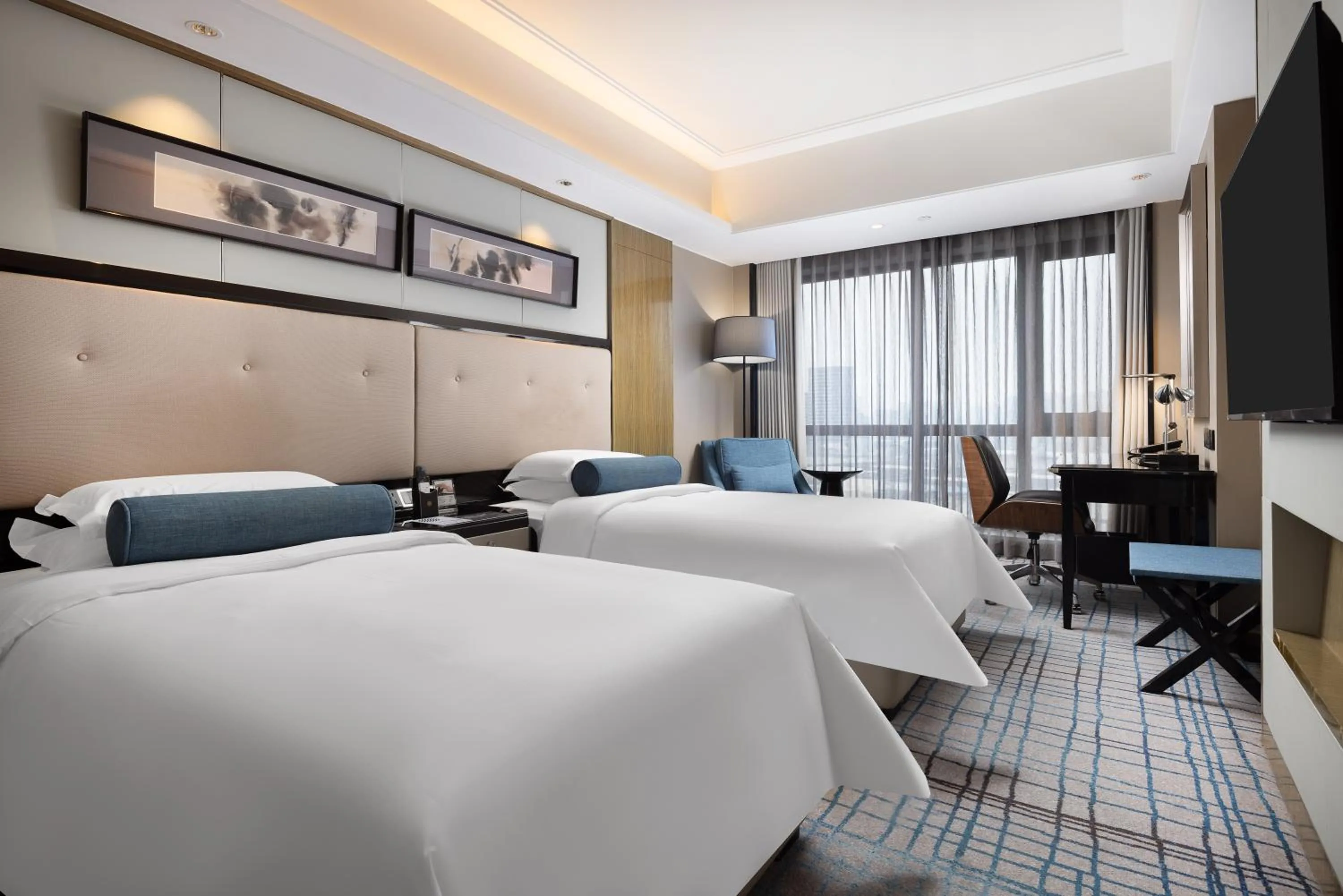 Bathroom in Pullman Shanghai Jing'an-Jing'an district, downtown railway station, traffic hub, easy to travel Shanghai