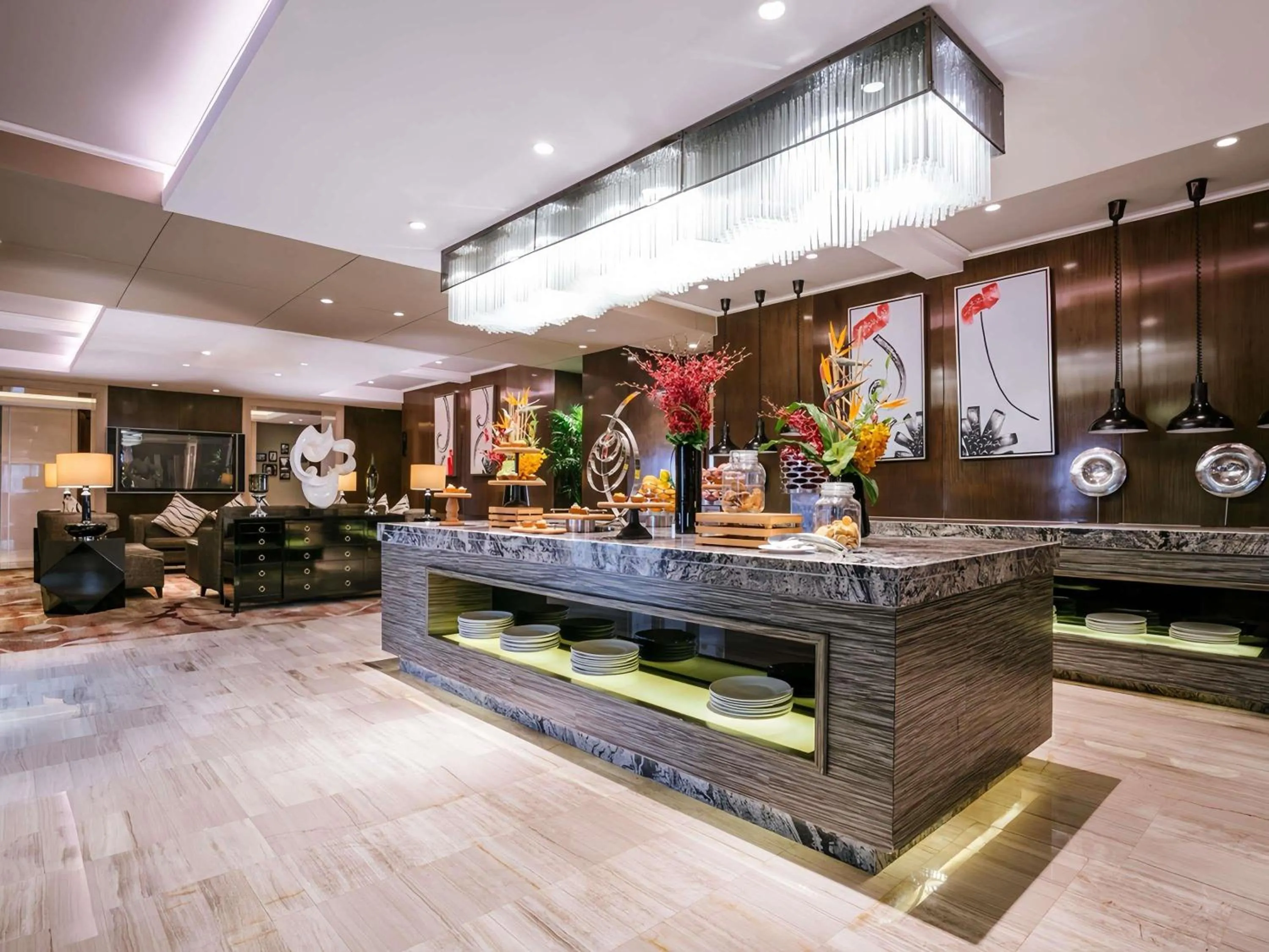 Lounge or bar in Pullman Shanghai Jing'an