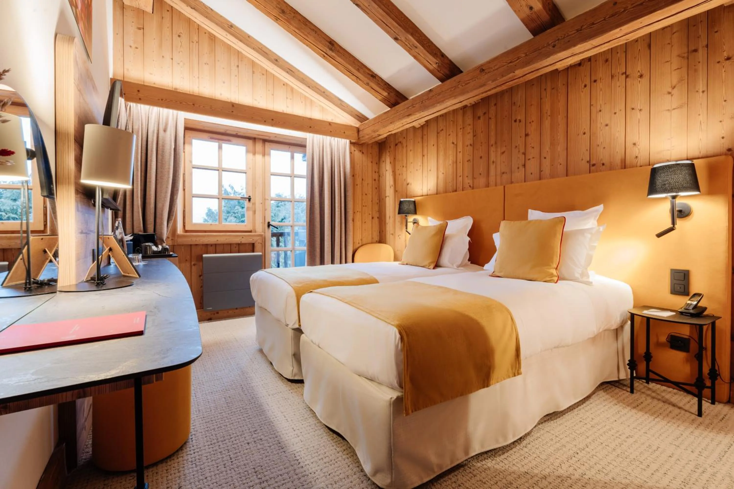 Bed in La Ferme du Golf