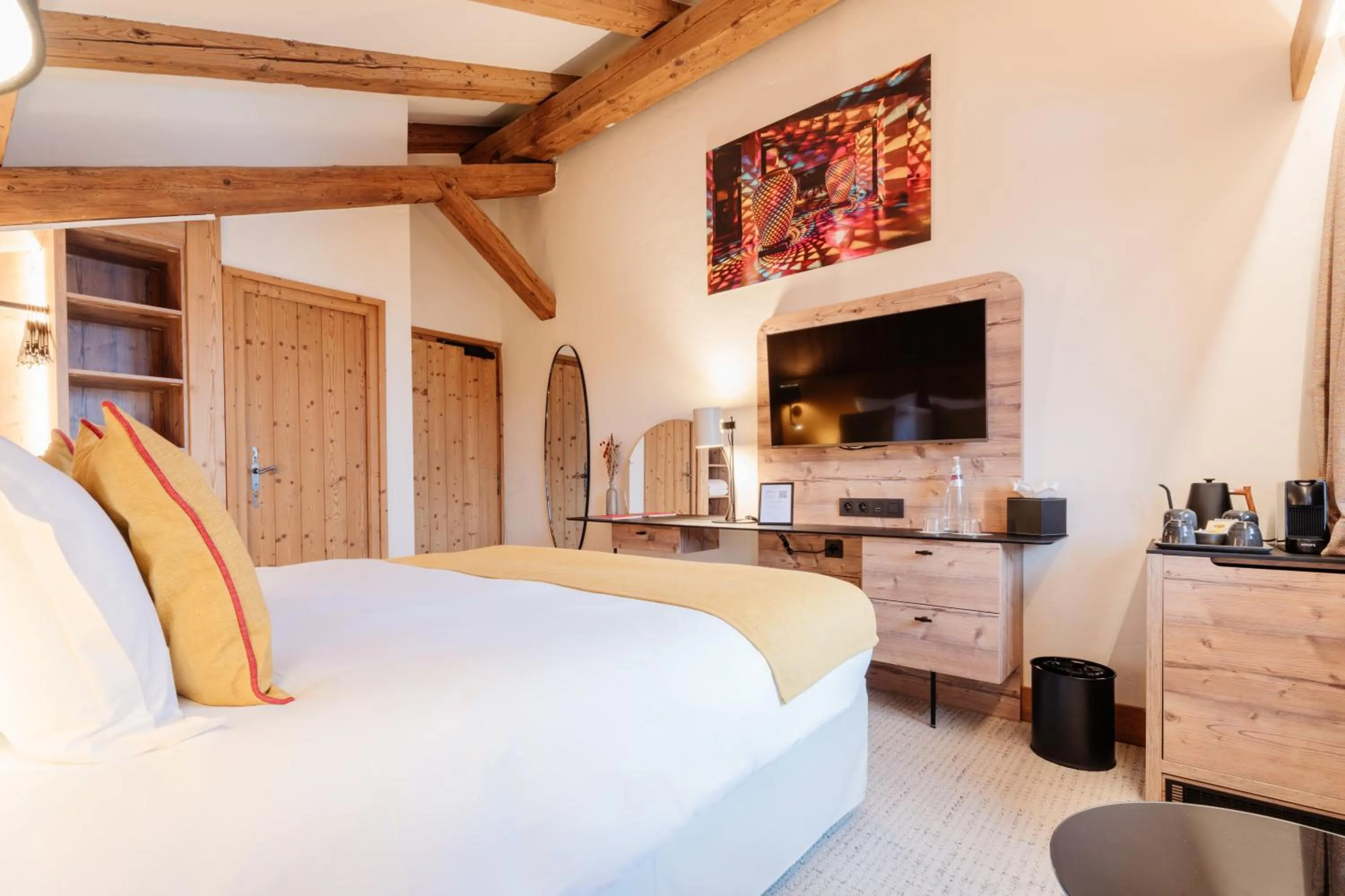 TV and multimedia, Bed in La Ferme du Golf