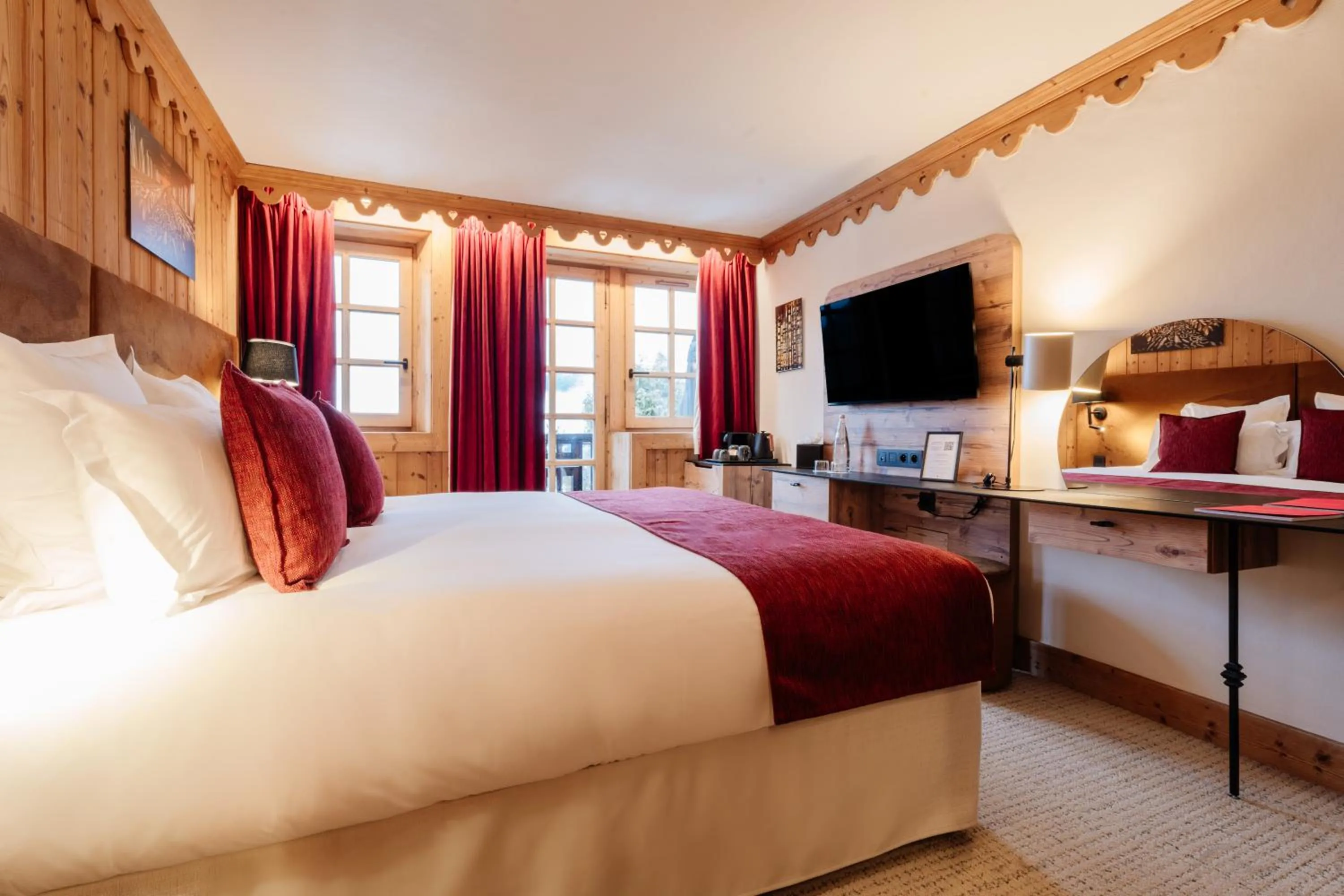 Bed in La Ferme du Golf