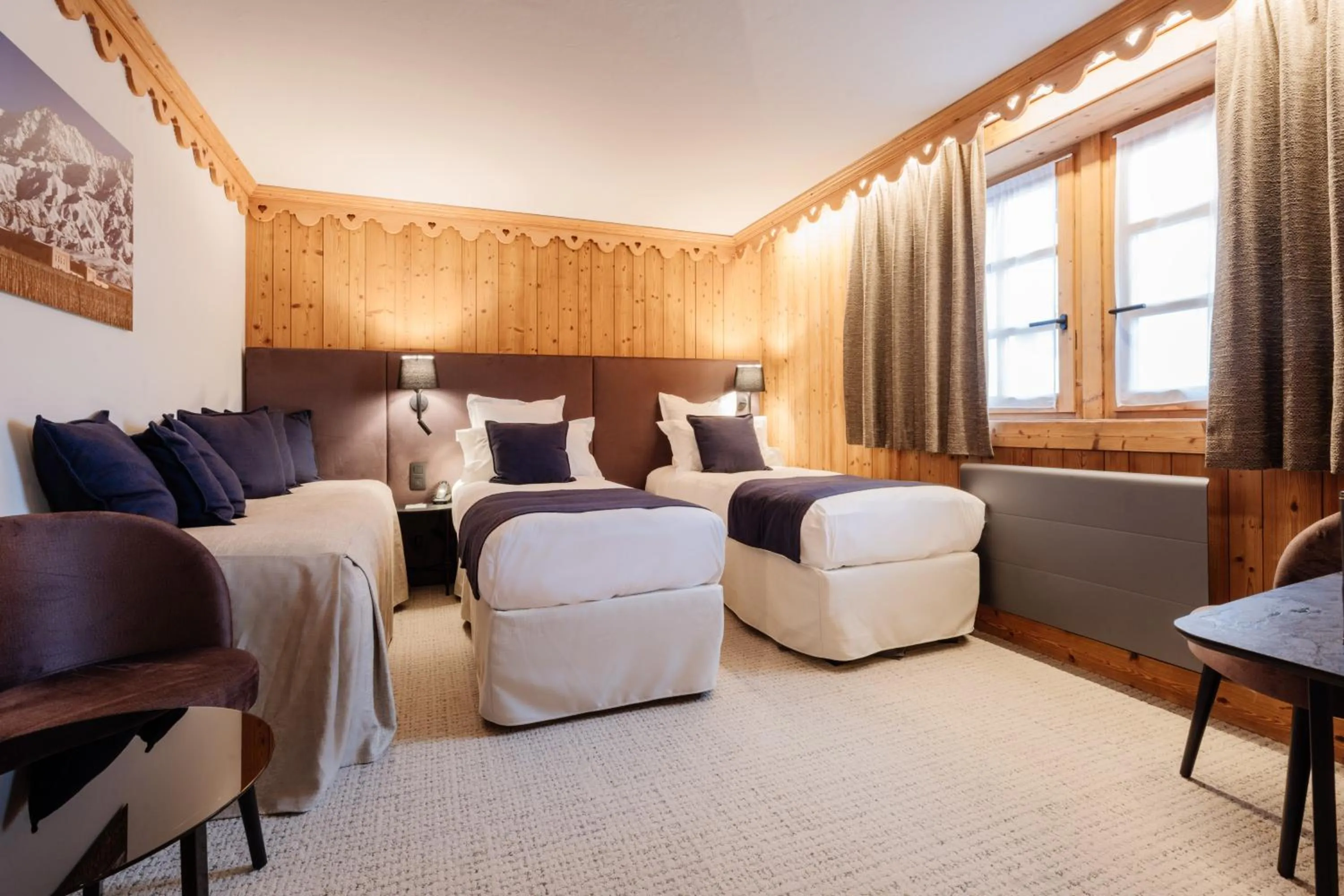 Bed in La Ferme du Golf