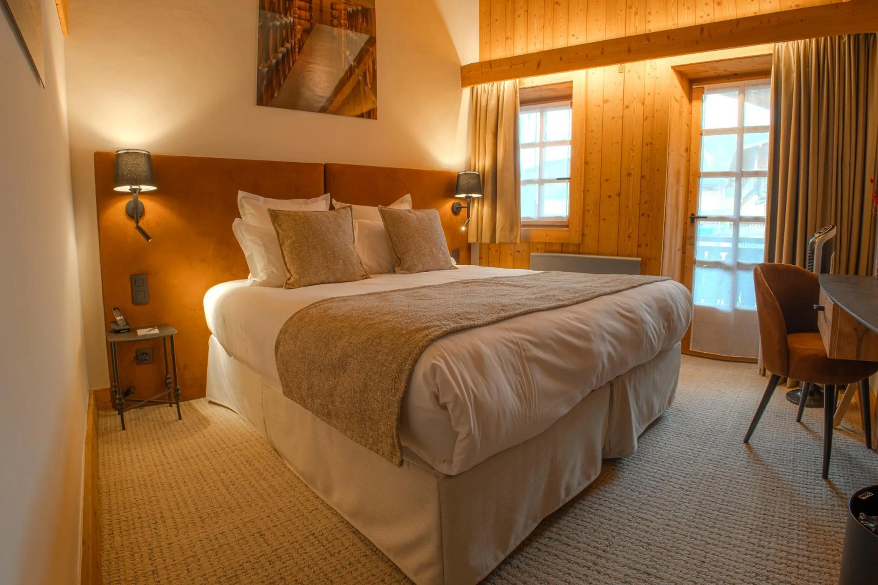 Bed in La Ferme du Golf