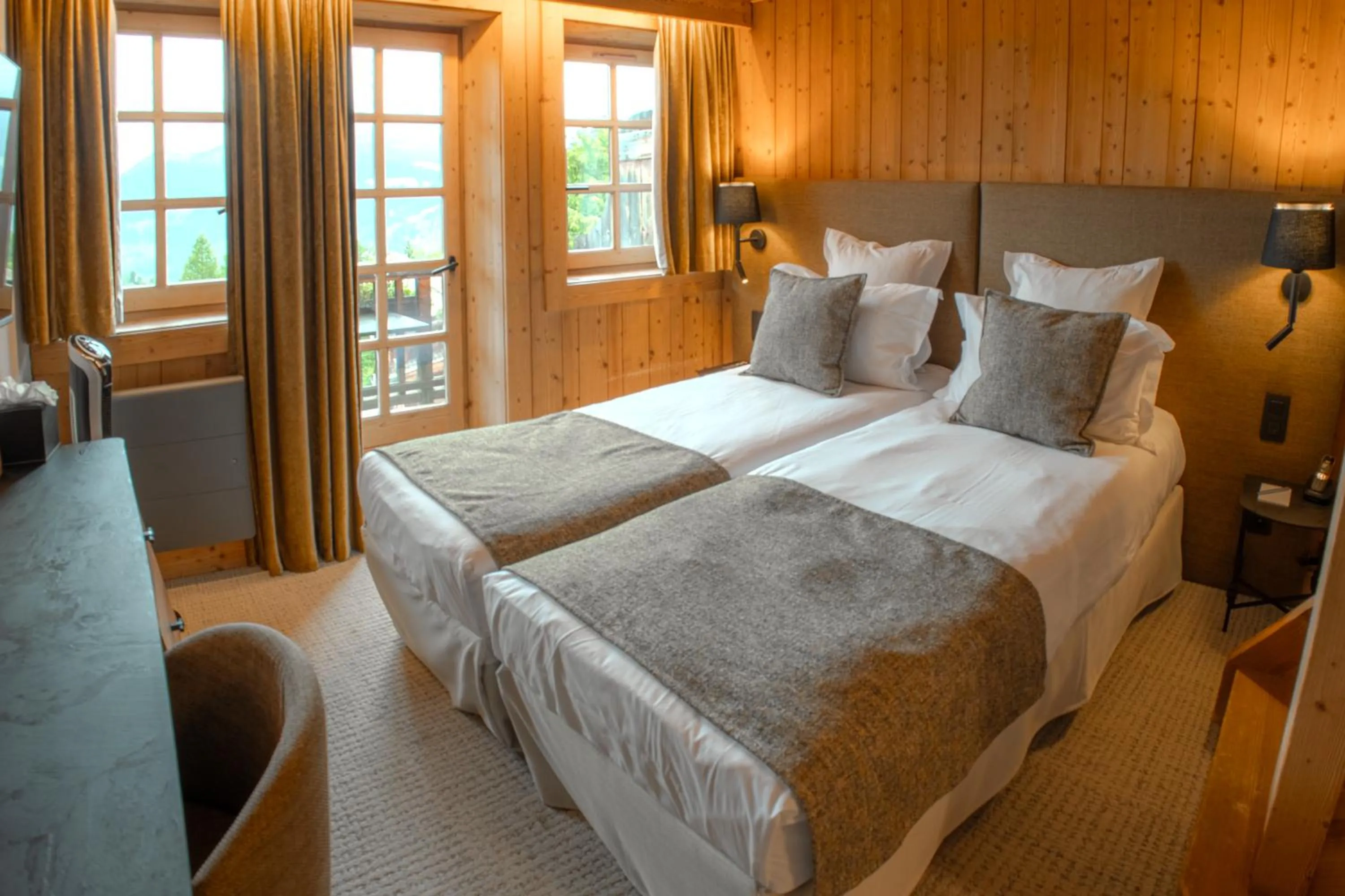 Bed in La Ferme du Golf