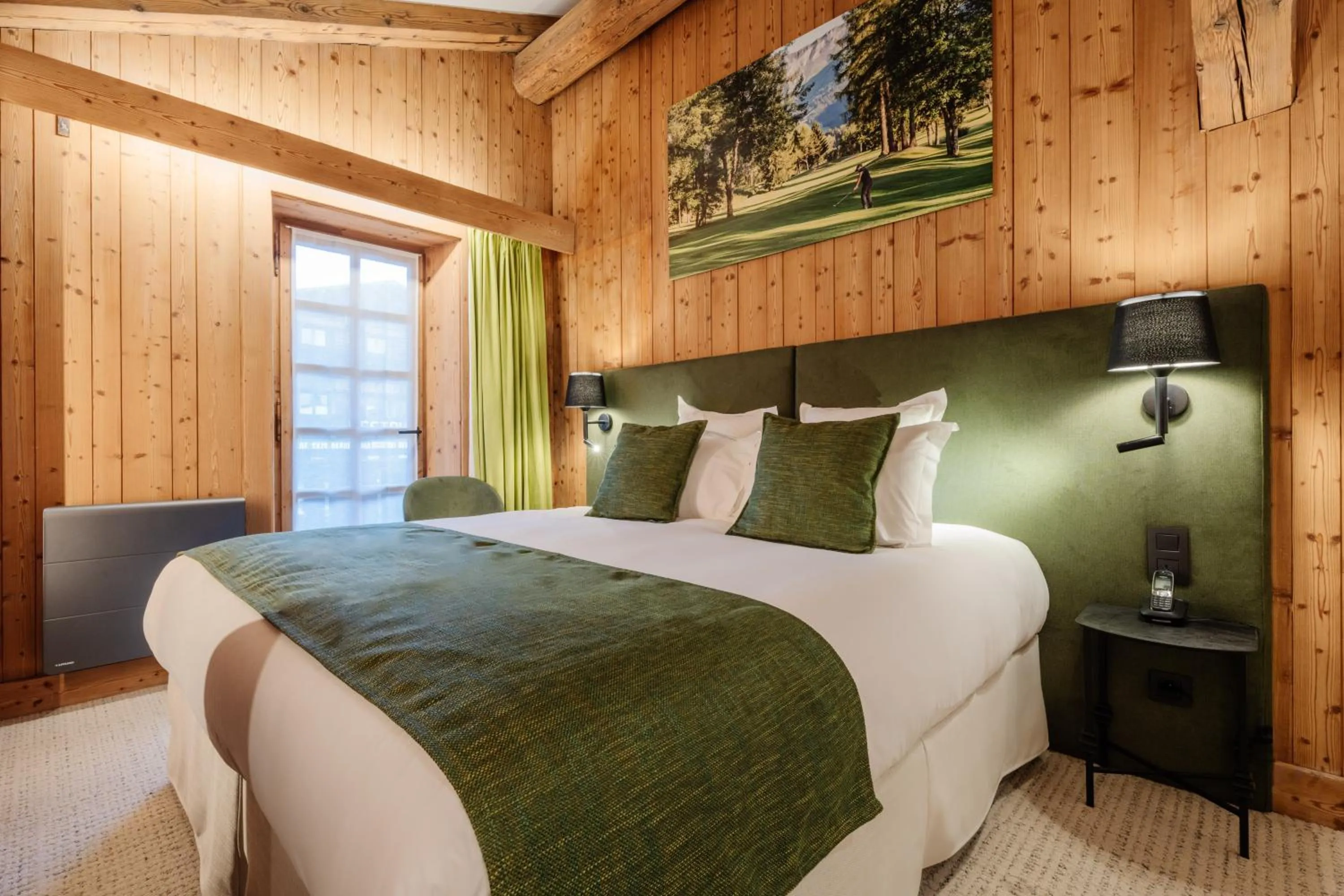 Bed in La Ferme du Golf