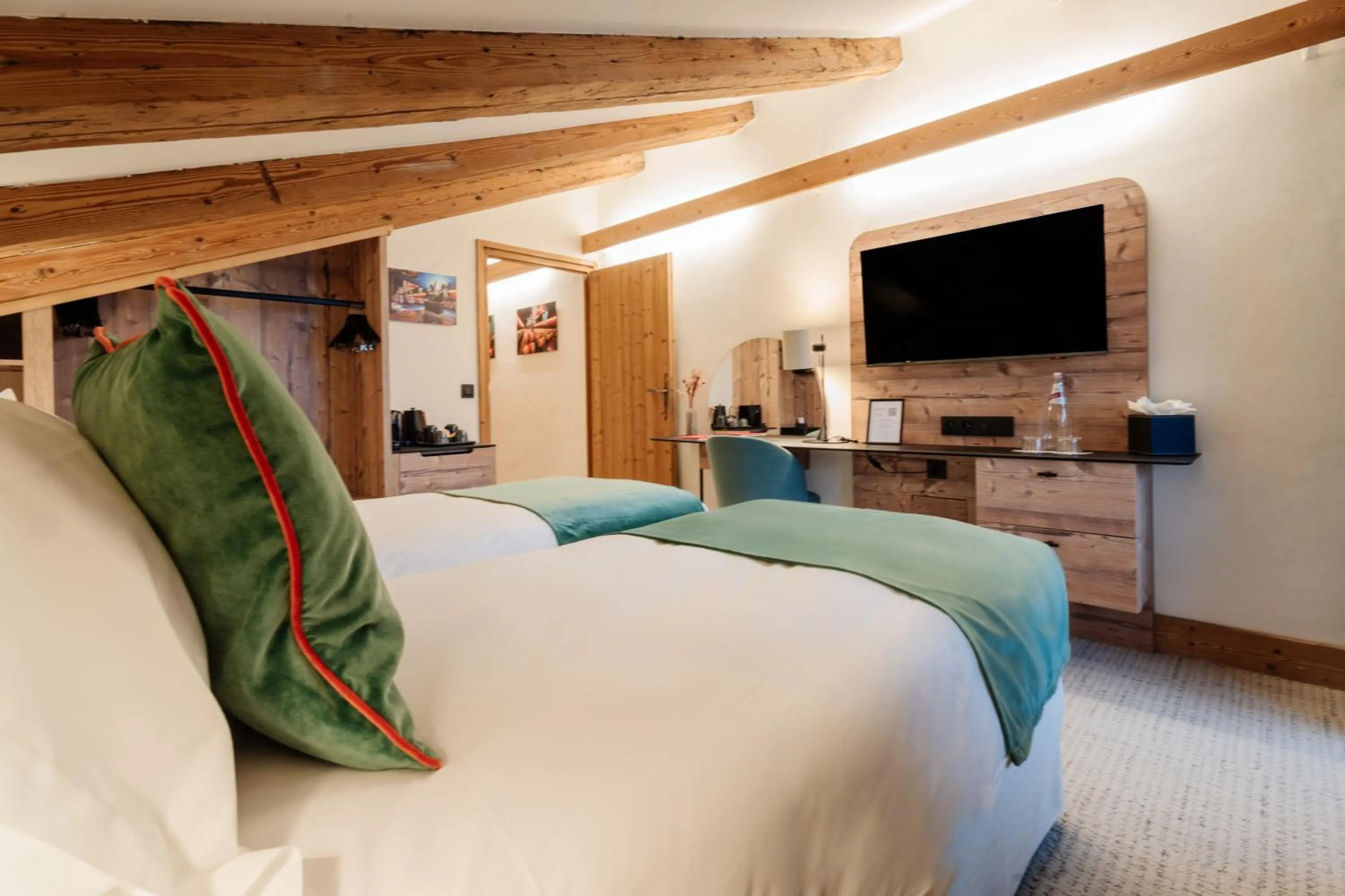 Bed in La Ferme du Golf