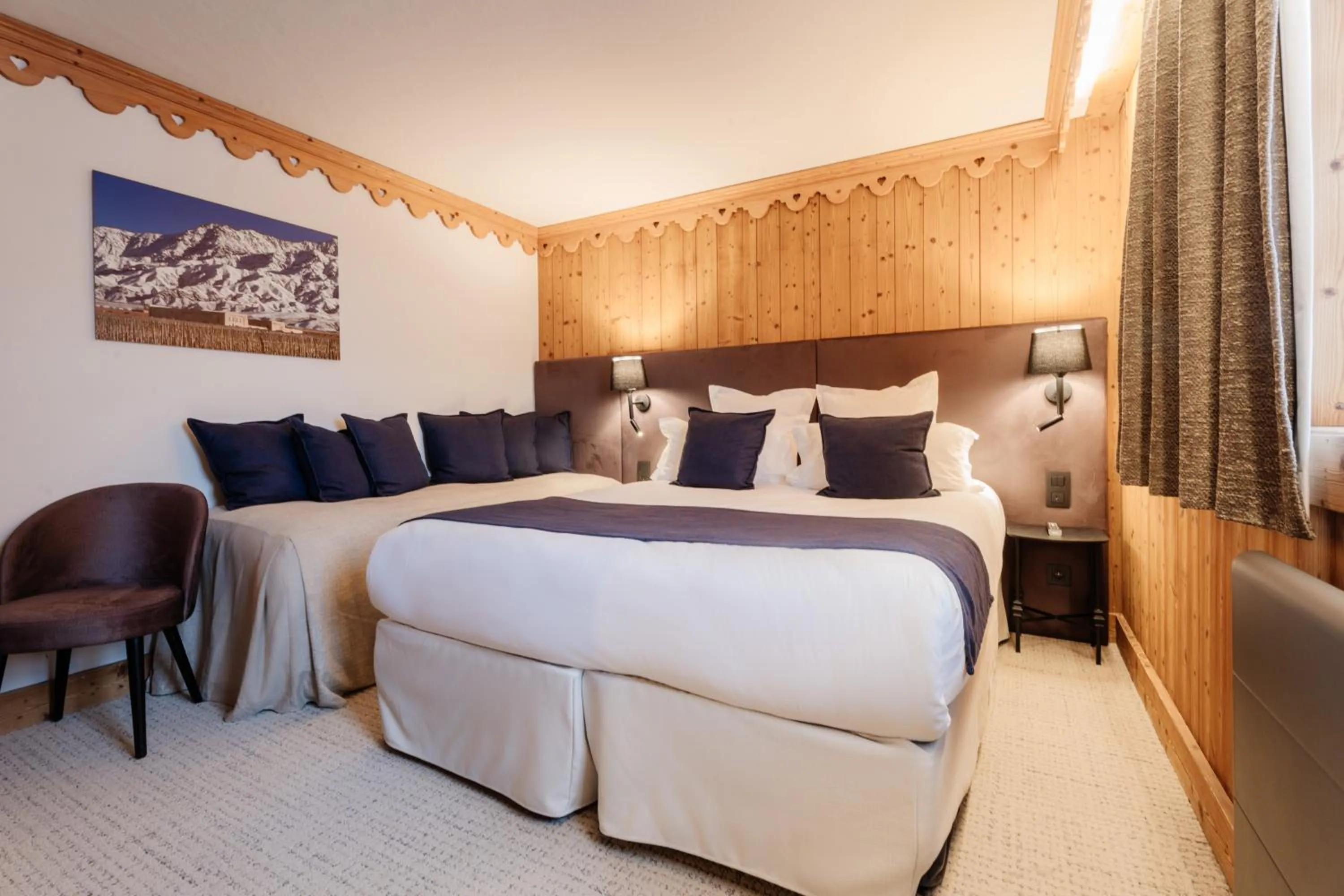 Bed in La Ferme du Golf